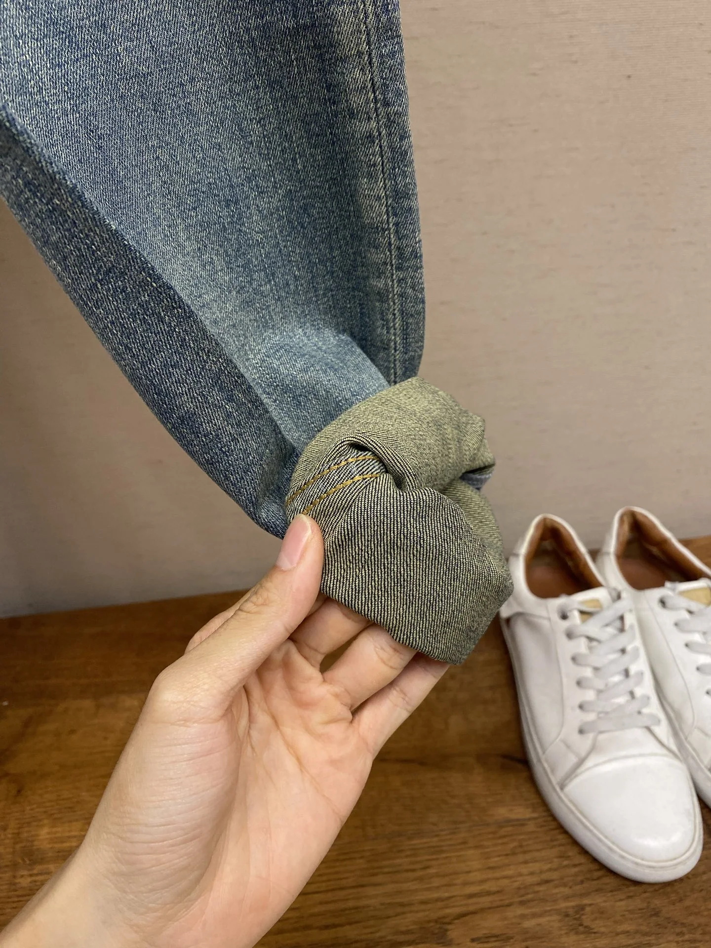 버버리 심플 캐주얼 남성 바지 상세 이미지 6