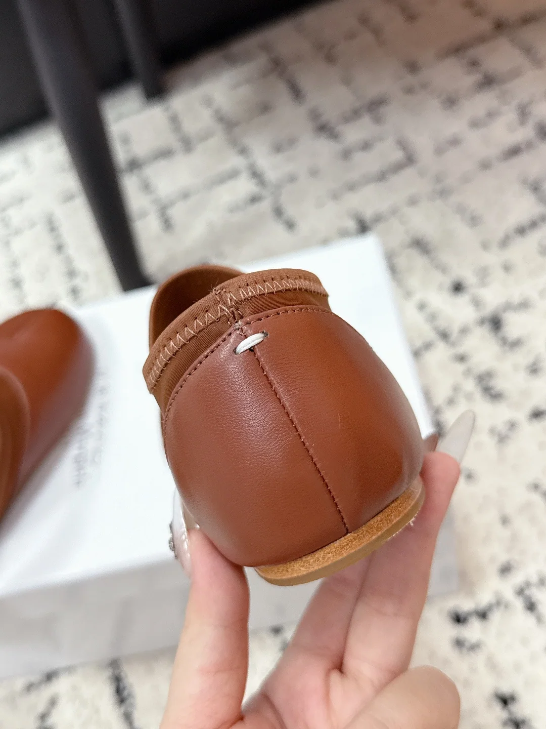 마르지엘라 타비 스플릿 토 램스킨 캐주얼 슈즈 상세 이미지 9