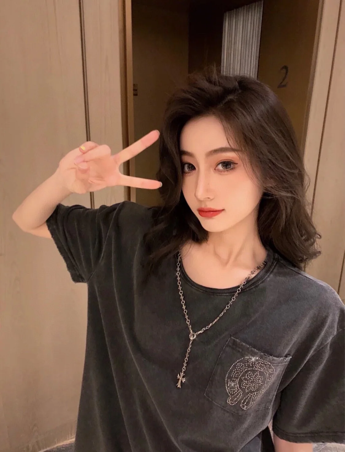 크롬하츠 조절 가능한 목걸이 상세 이미지 7