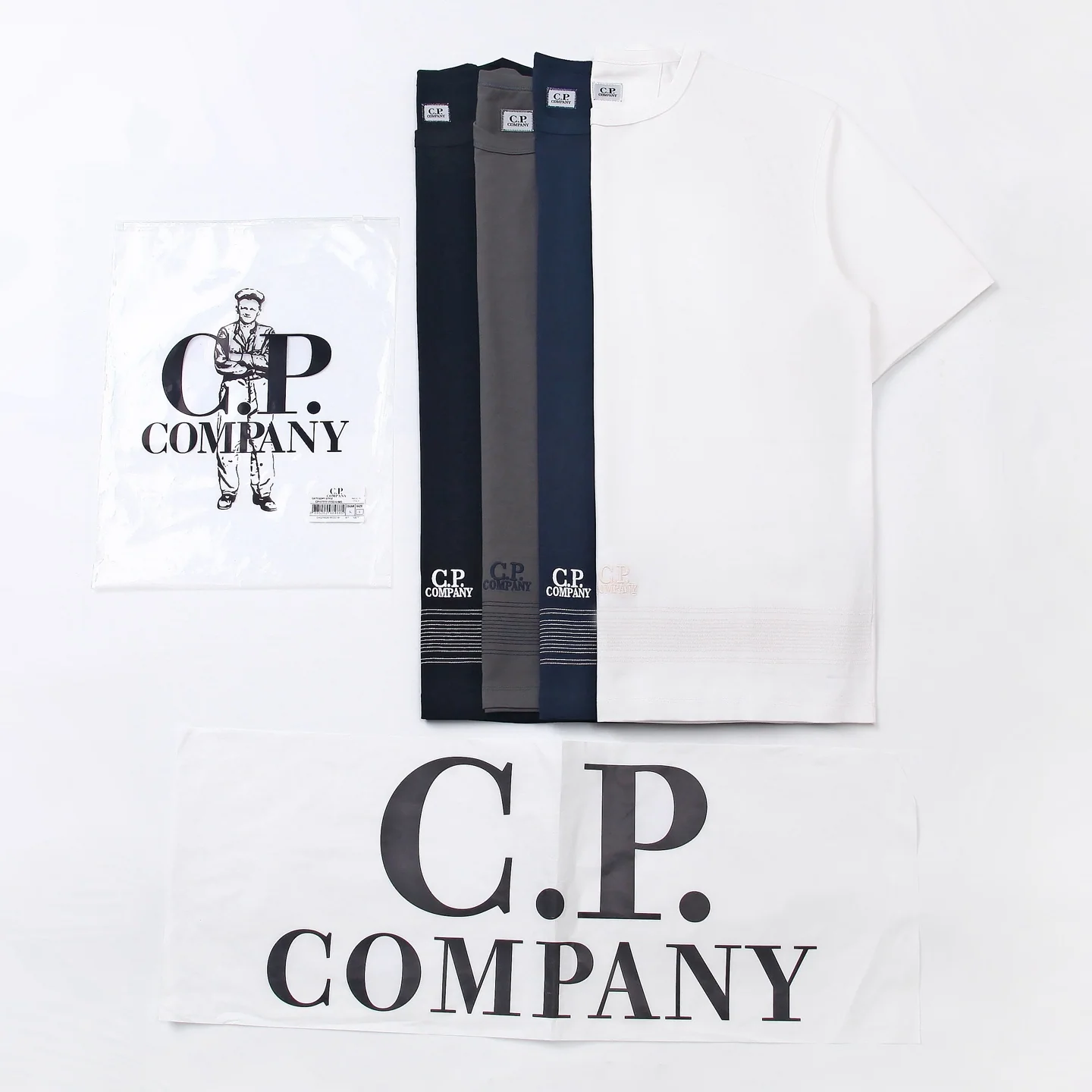 CP컴퍼니 자수 남성 코튼 반팔 티셔츠 상세 이미지 9