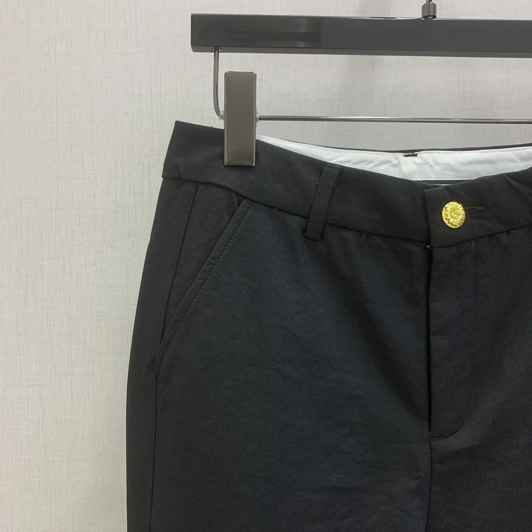 샤넬 더블 C 금장 플레어 여성 바지 상세 이미지 2