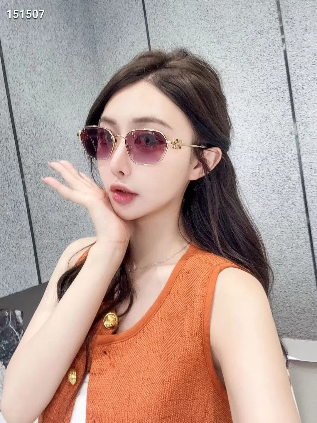 미우미우 MU 55 ZS 선글라스 상세 이미지 7