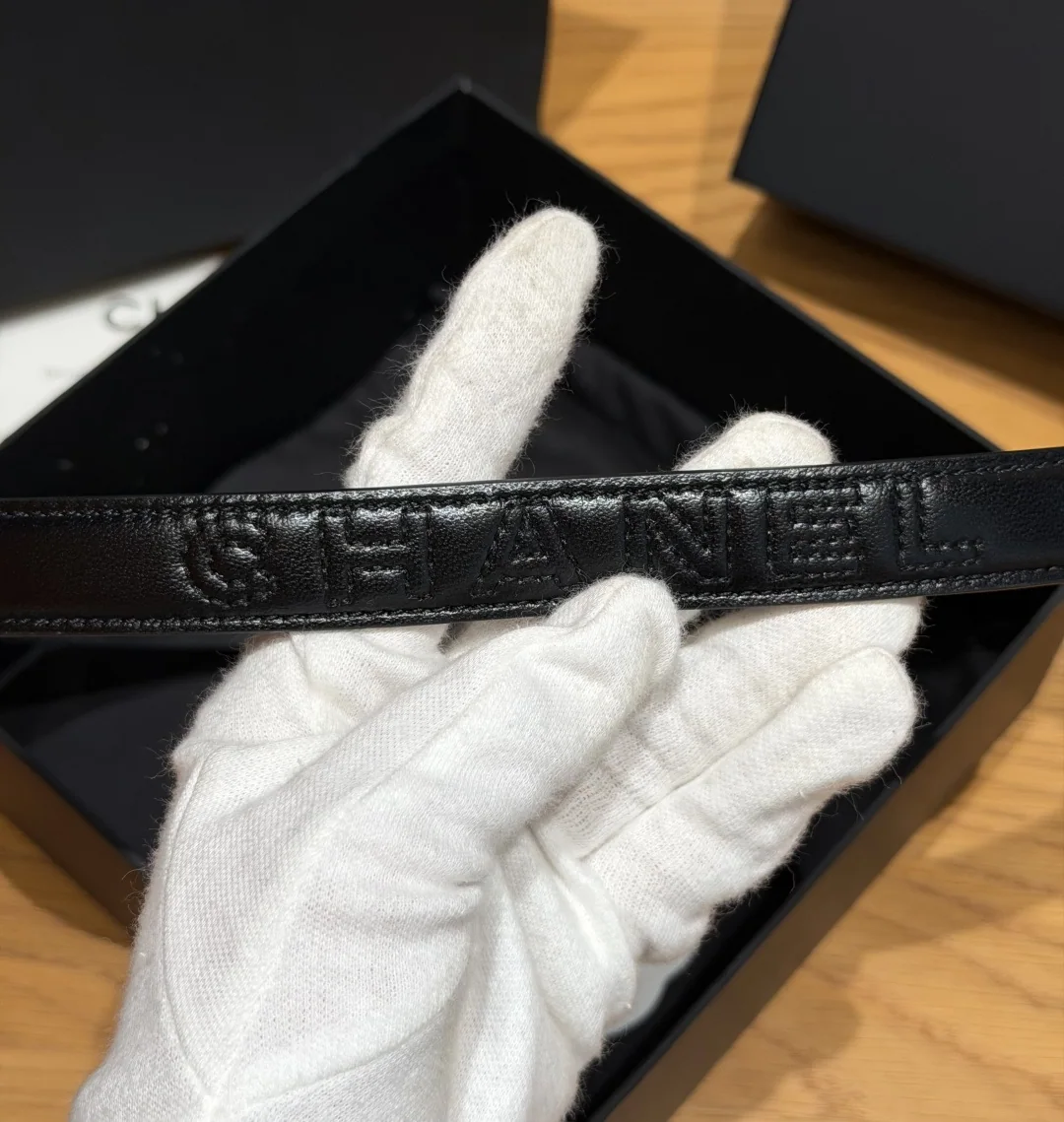 샤넬 퀼팅 램스킨 벨트 20mm 벨트 상세 이미지 9