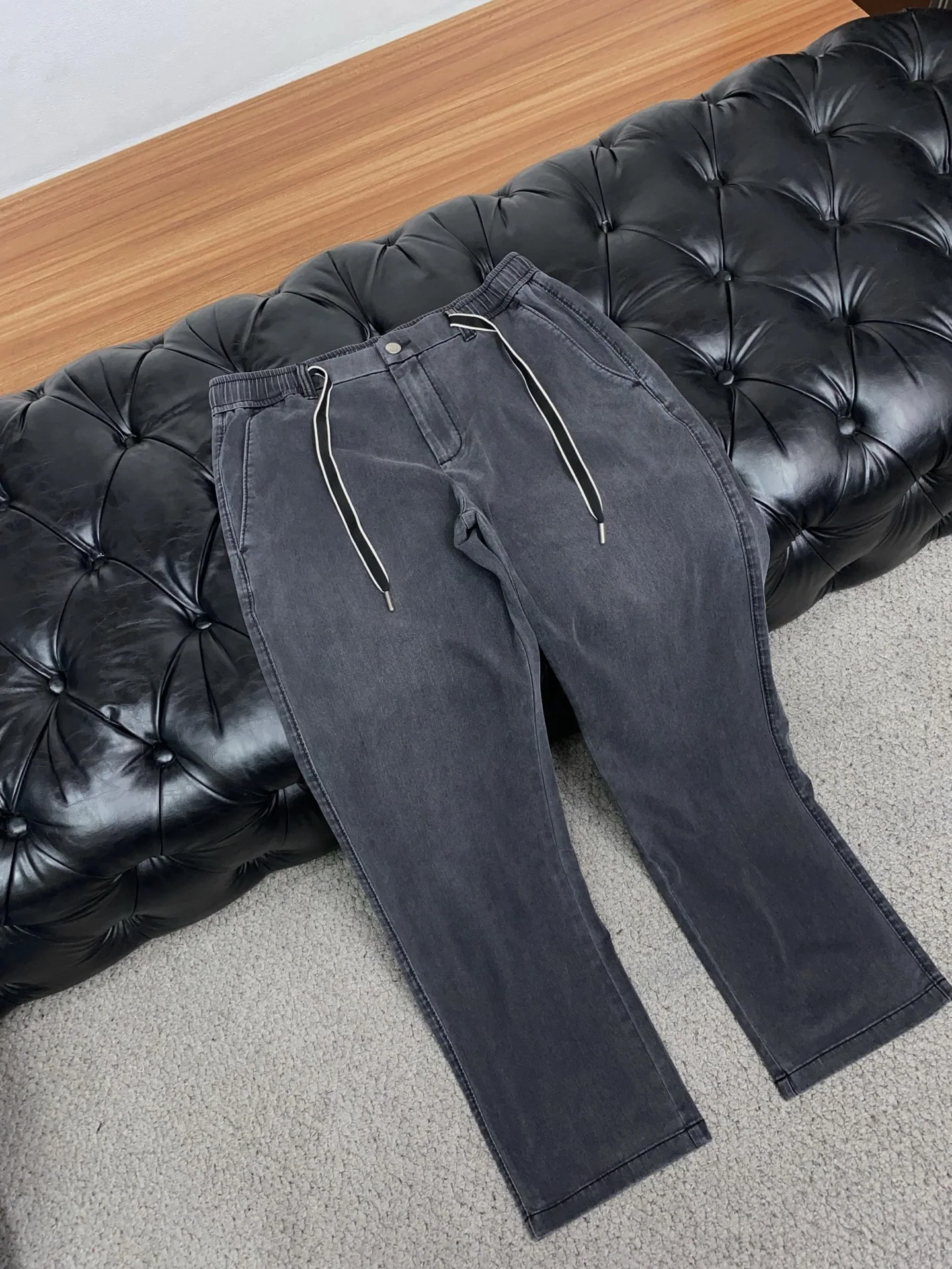 브루넬로쿠치넬리 린넨 코튼 데님 남성 바지 상세 이미지 6