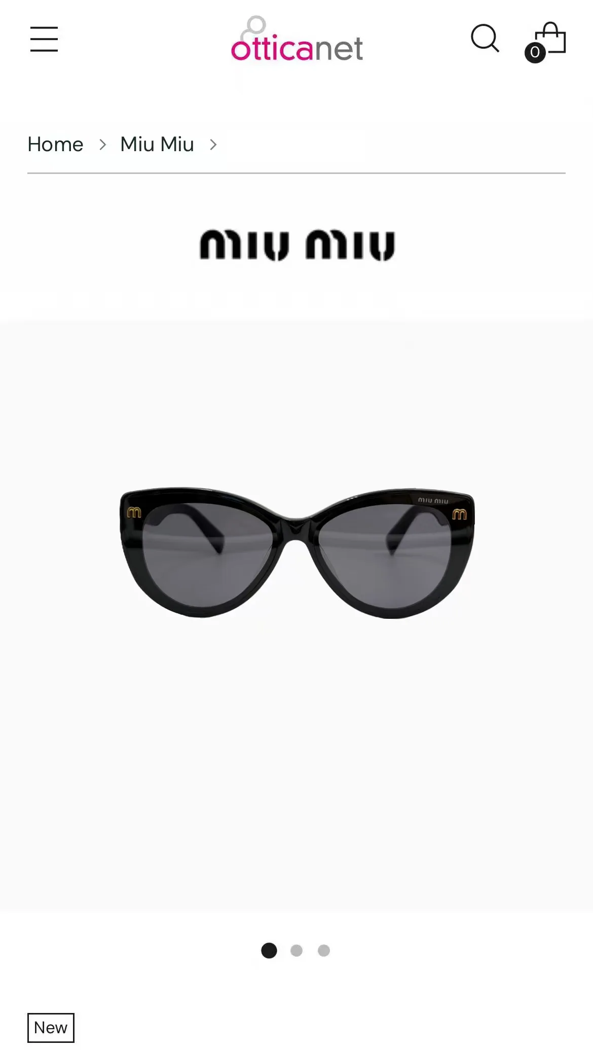 미우미우 MU 65 ZS 선글라스 상세 이미지 4