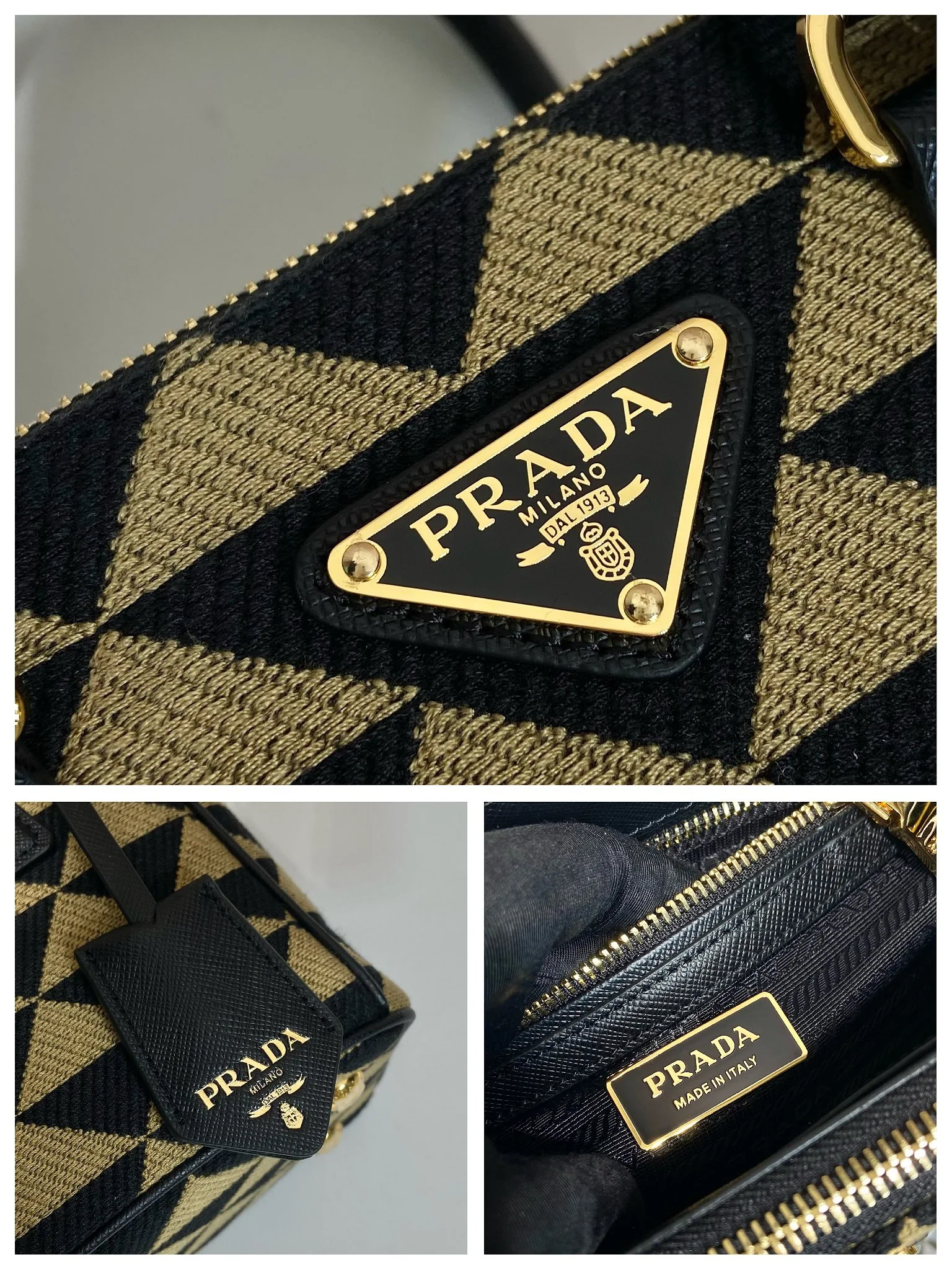 프라다 자수 미니 킬러 숄더백 1BA906 상세 이미지 9