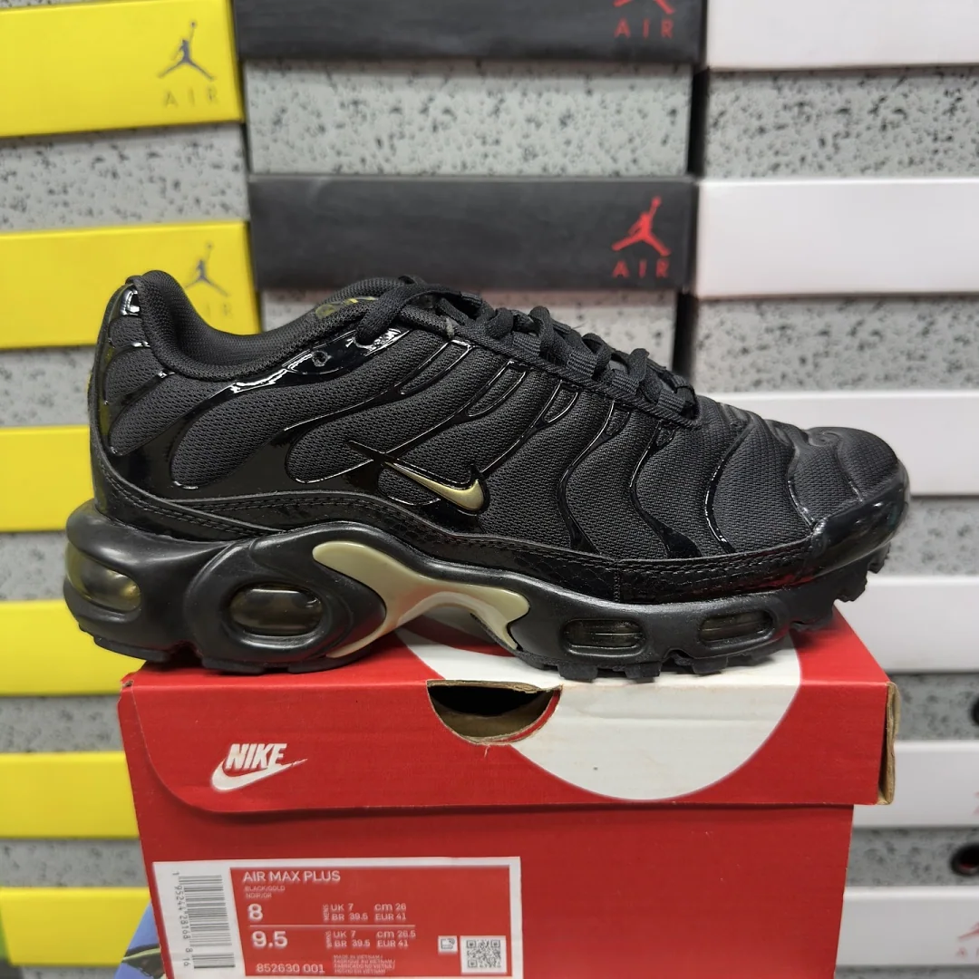나이키 [BD] 에어 맥스 플러스 블랙 골드 852630-001 201907 Nike Air Max Plus