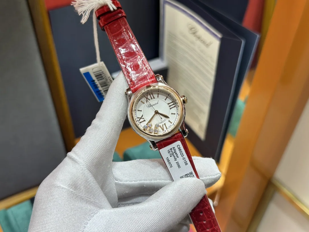 쇼파드 해피 다이아몬드 NR 공장 5 다이아 여성 시계 레플리카 45048 Chopard 상세 이미지 3