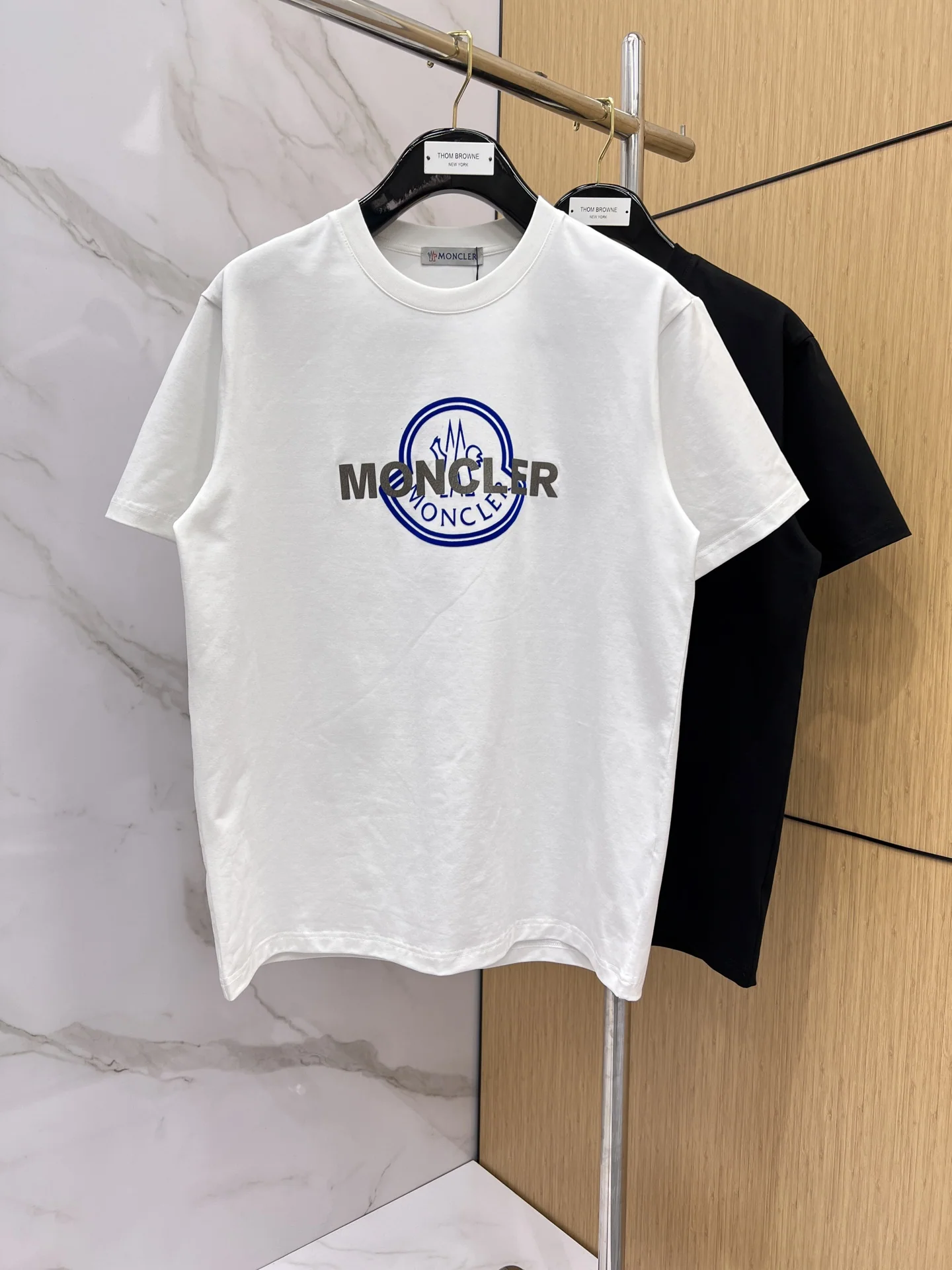 몽클레어 여성 크루넥 반팔 티셔츠 상세 이미지 10