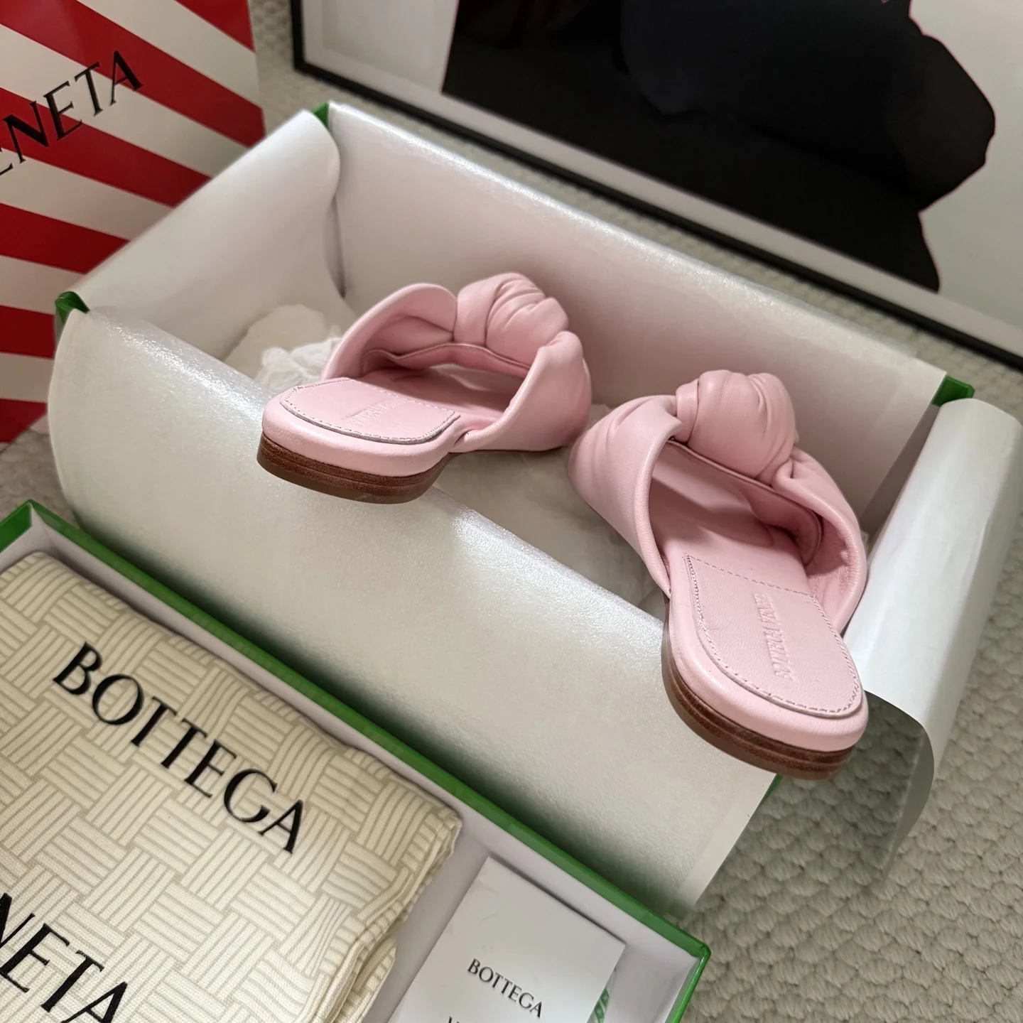 보테가베네타 매듭 장식 노트 뮬 상세 이미지 7