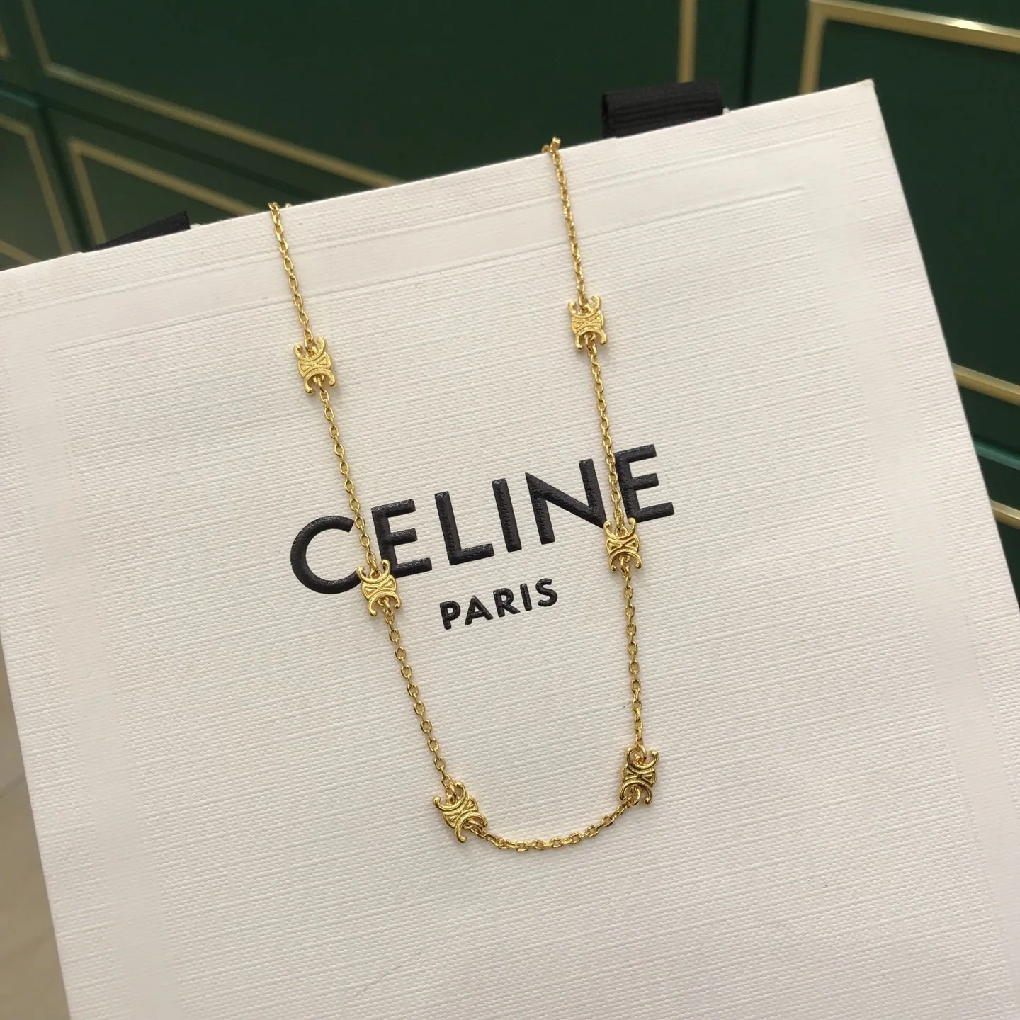 셀린느 개선문 골드 목걸이 상세 이미지 7