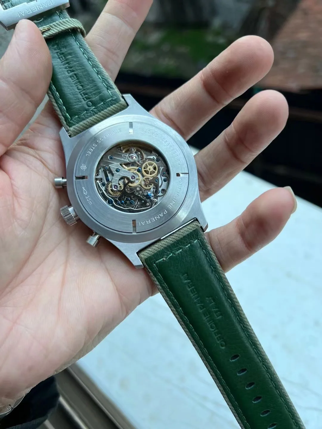 파네라이 PAM300 수동 시계 상세 이미지 5