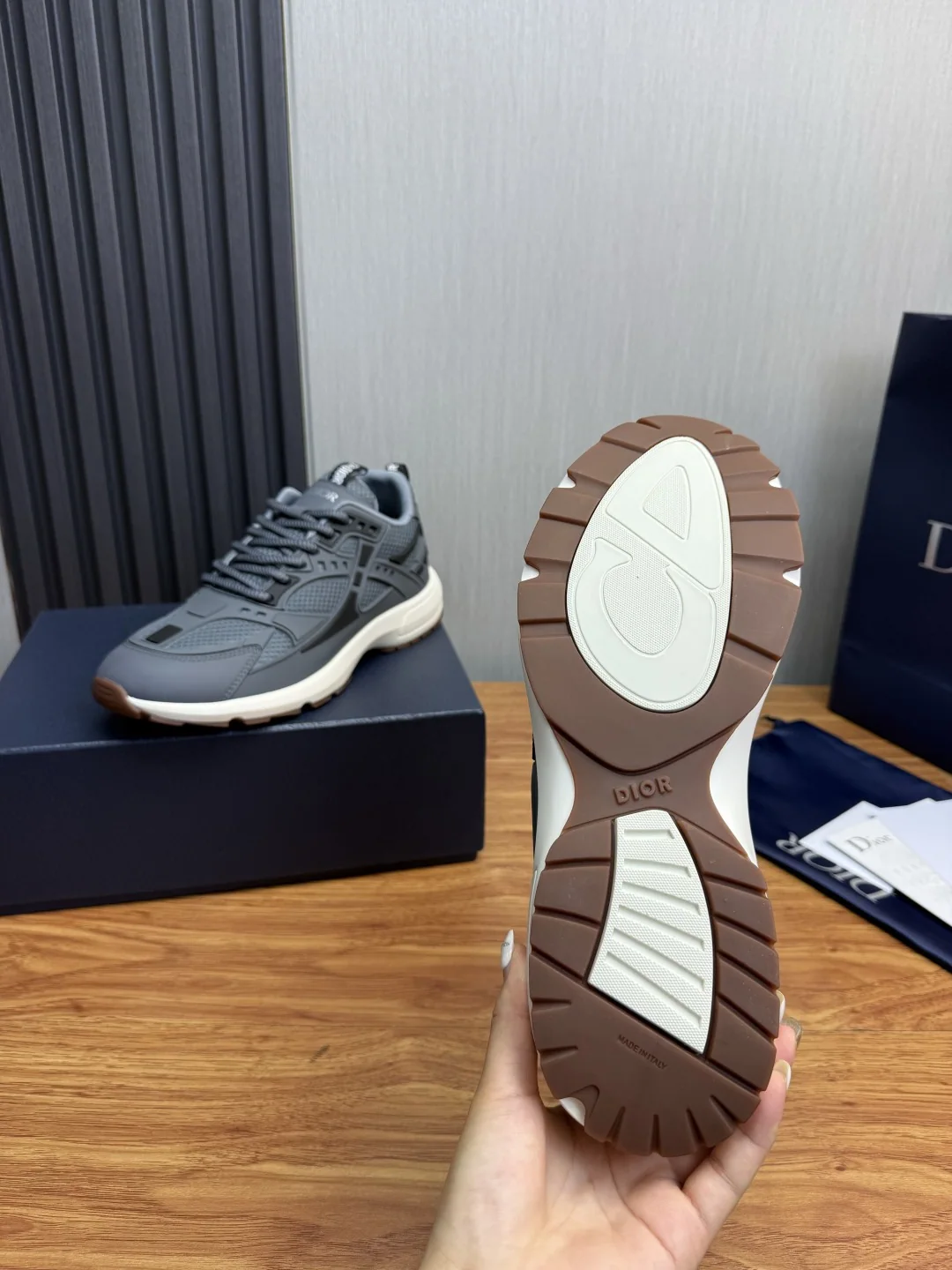 디올 남성용 캐주얼 스니커즈 상세 이미지 10