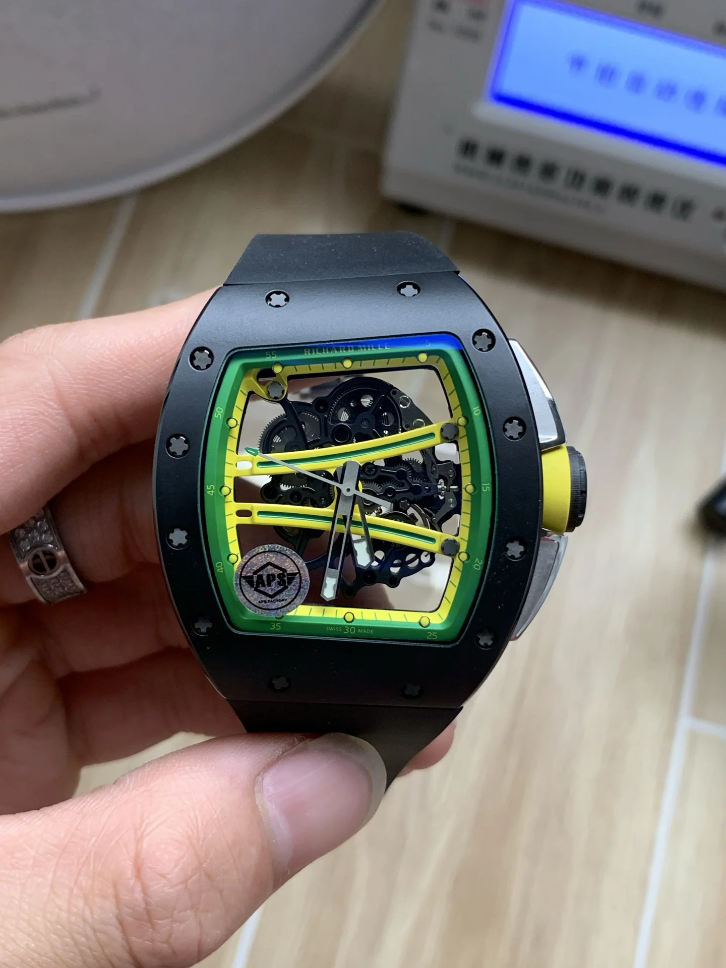 리차드밀 RMUL 2 무브먼트 오토매틱 남성 시계 레플리카 44853 Richard Mille