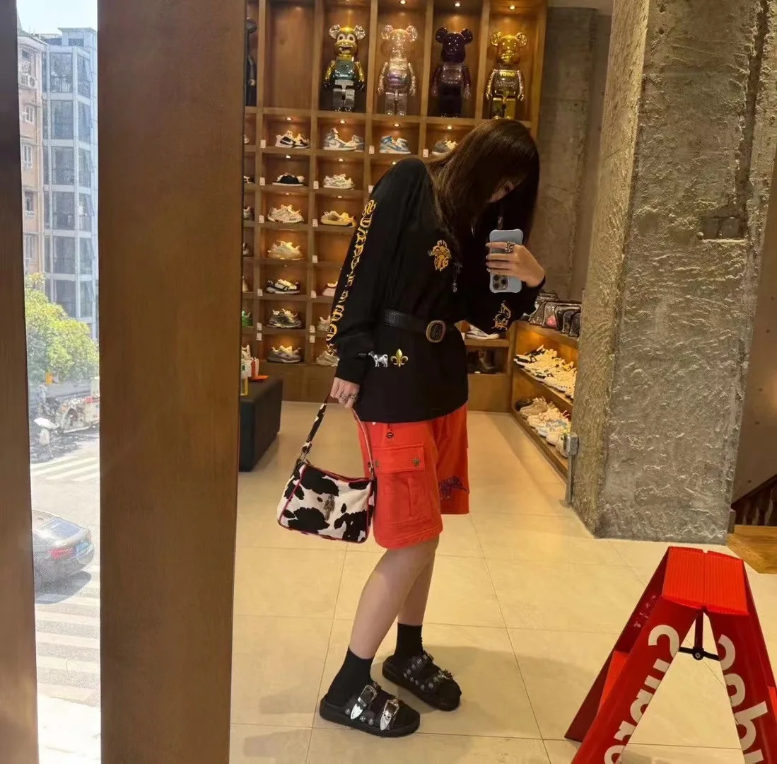 크롬하츠 매티 보이 그래피티 카고 남성 반바지 상세 이미지 8