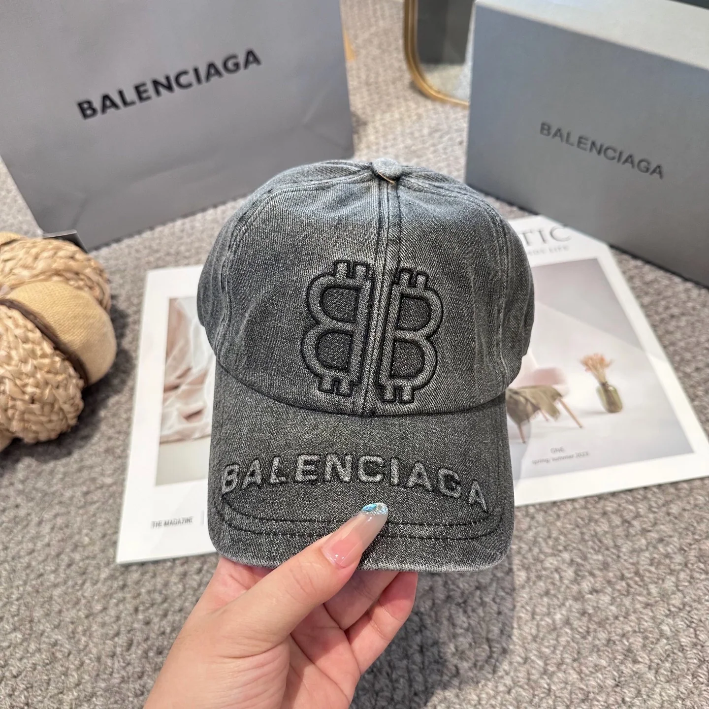 발렌시아가 모자 81718 Balenciaga Cap 상세 이미지 4