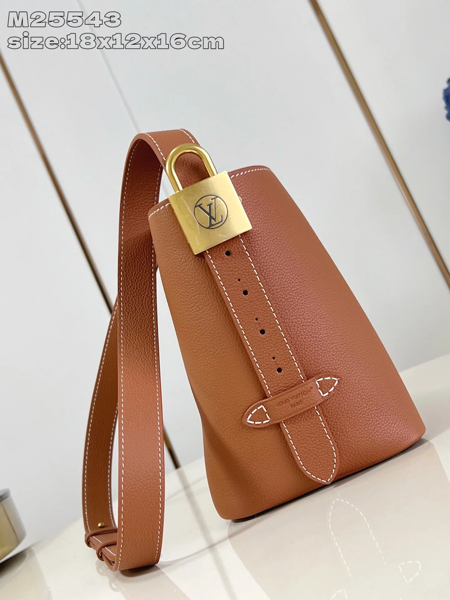 루이비통 M25543 브라운 핸드백 버킷백 상세 이미지 3