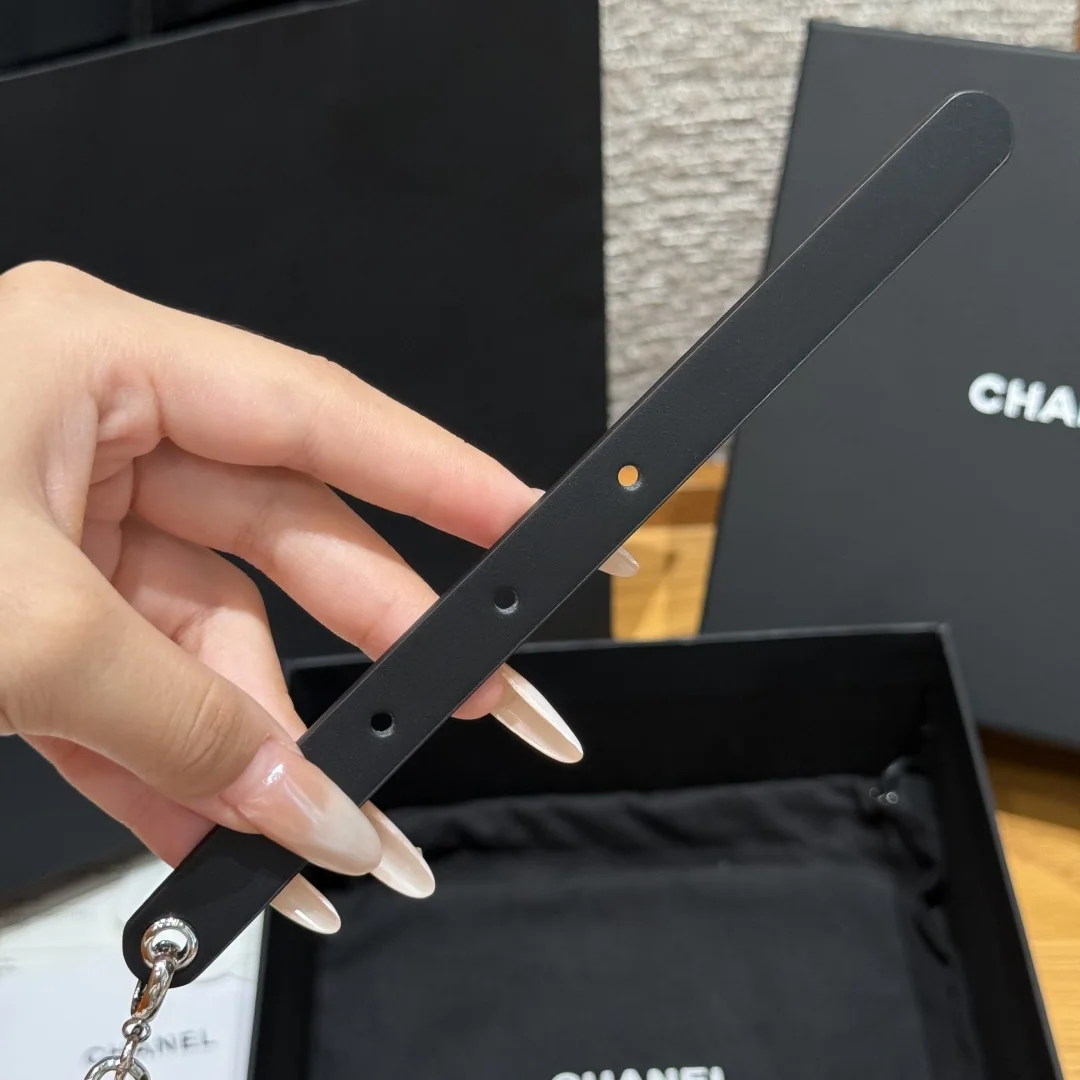 샤넬 CC 로고 가죽 벨트 상세 이미지 8