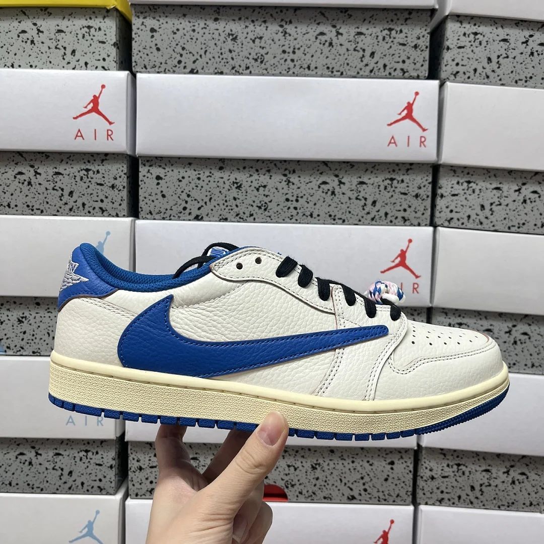 나이키 [PK] DM7866-104 201953 Nike Fragment X Travis Scott Sail Military Blue 10.0 상세 이미지 8