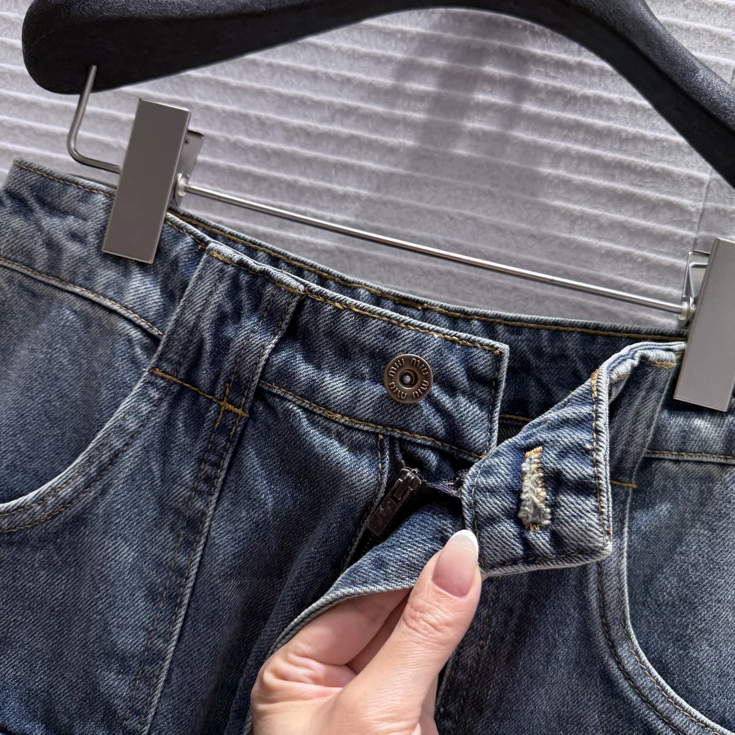미우미우 여성 바지 97227 Miu Miu Pants 상세 이미지 6