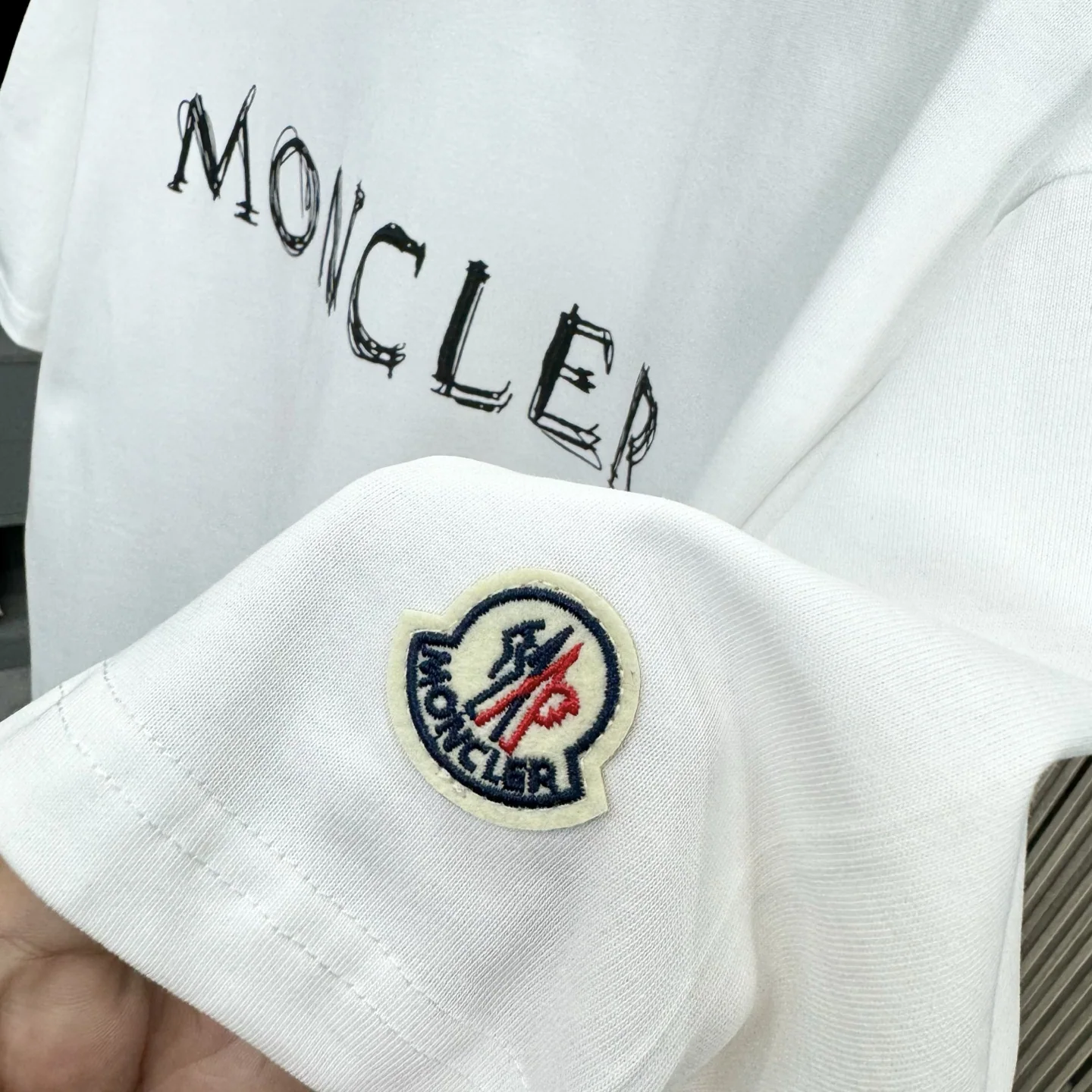 몽클레어 남성 반팔 티셔츠 상세 이미지 5
