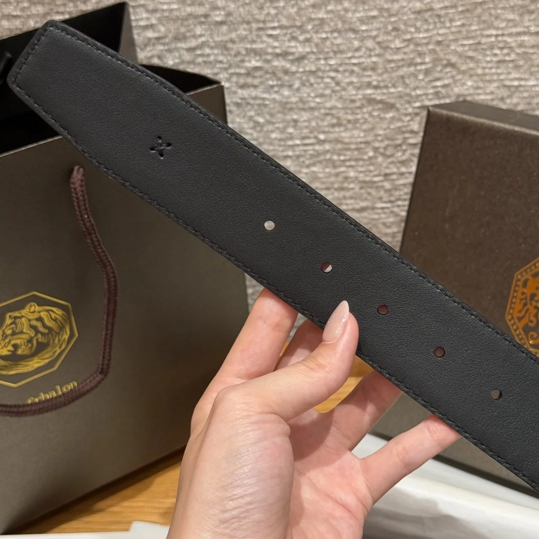 스테파노리치 이글헤드 가죽 벨트 38mm 상세 이미지 10