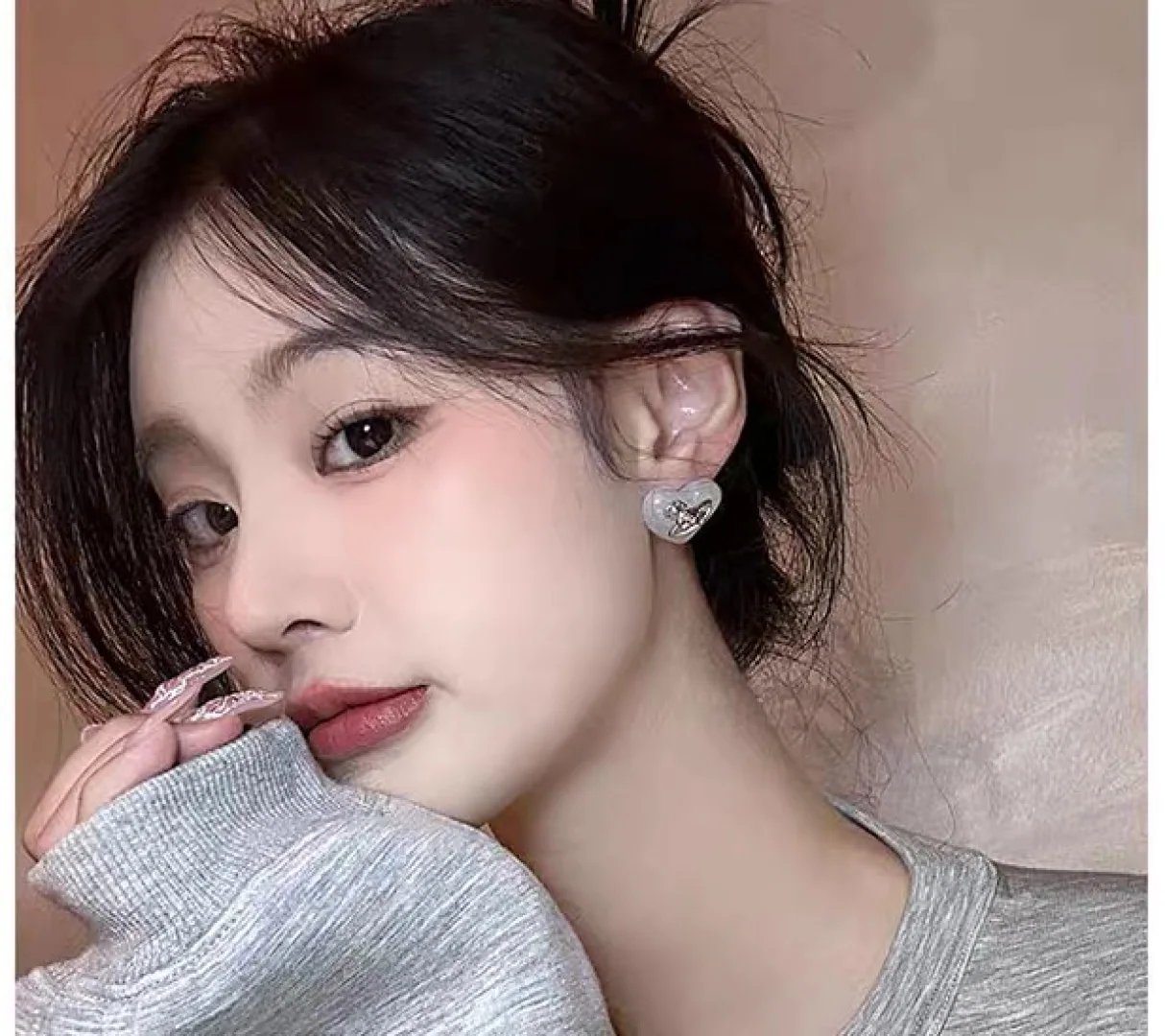 비비안웨스트우드 새턴 귀걸이 상세 이미지 4