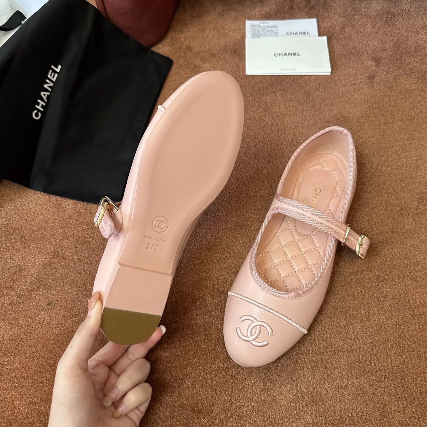 샤넬 카멜리아 플랫슈즈 상세 이미지 7