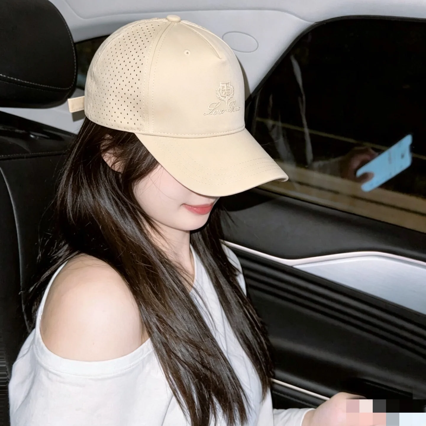 로로피아나 통기성 메시 야구모자 상세 이미지 1