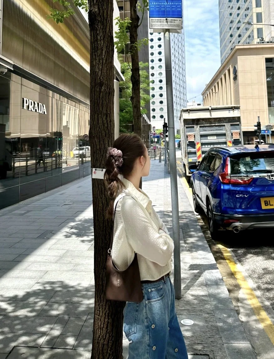 크롬하츠 브라운 비브 가방 상세 이미지 9