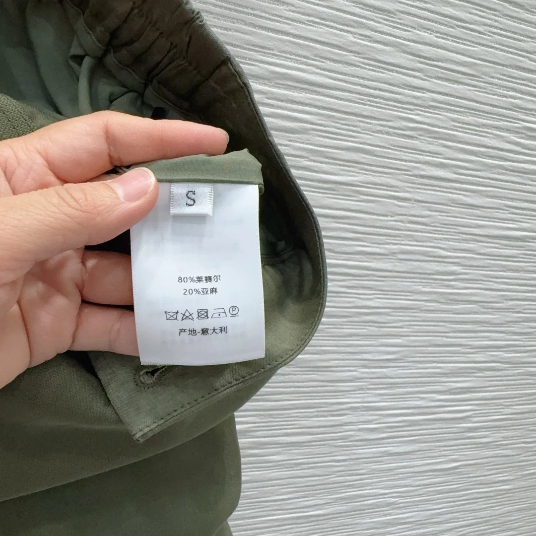 디올 여성 린넨 반바지 세트 상세 이미지 7