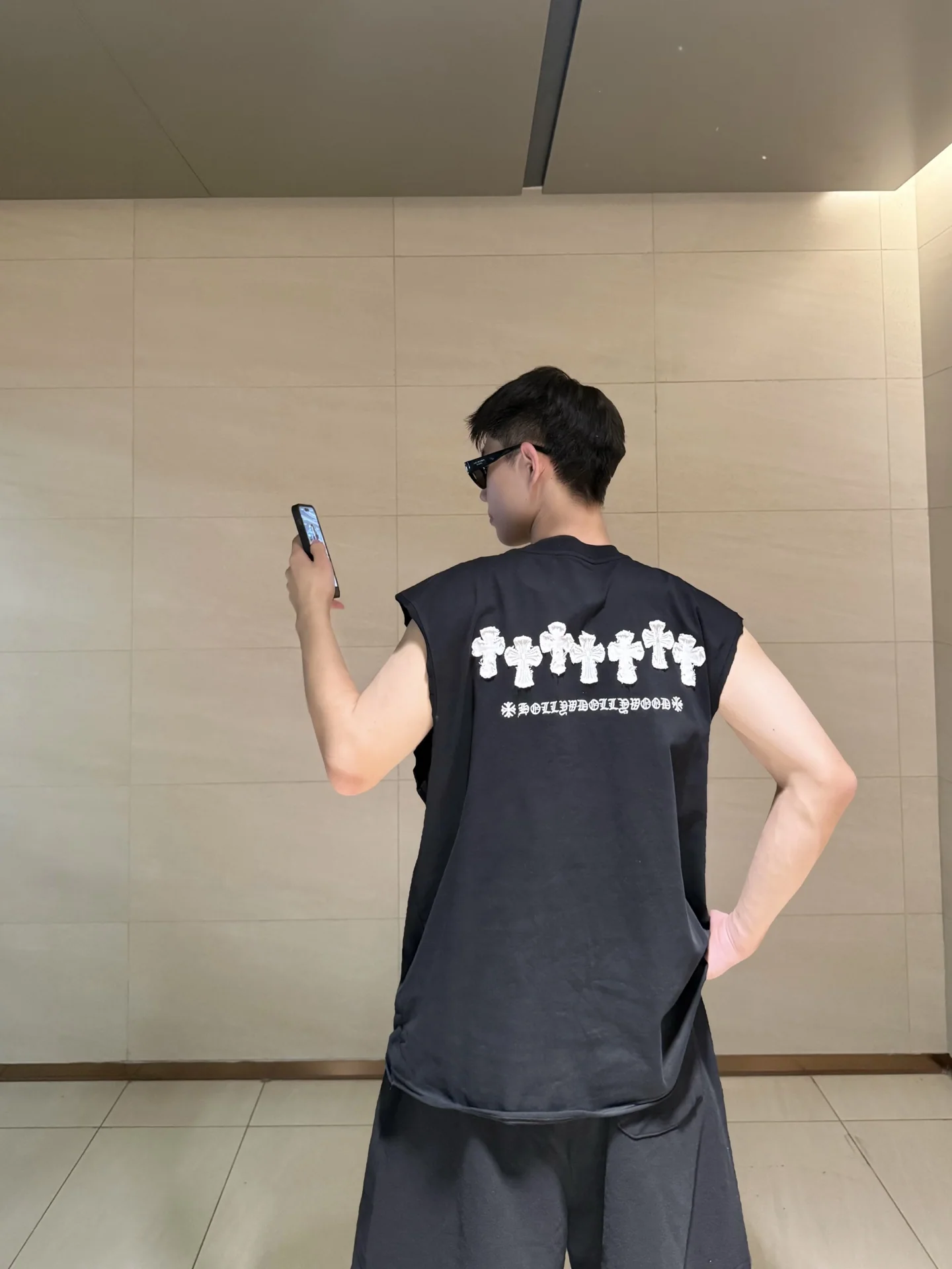 크롬하츠 남성 반팔 티셔츠 상세 이미지 2