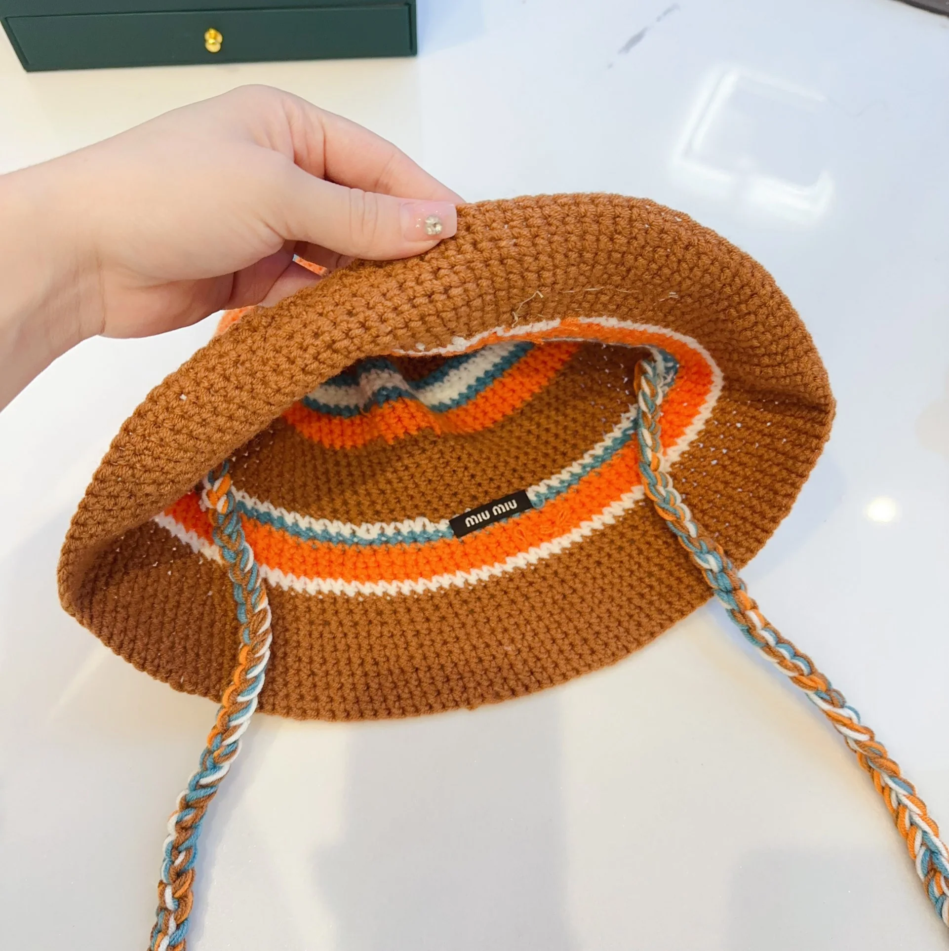 미우미우 모자 81137 Miu Miu Cap 상세 이미지 7