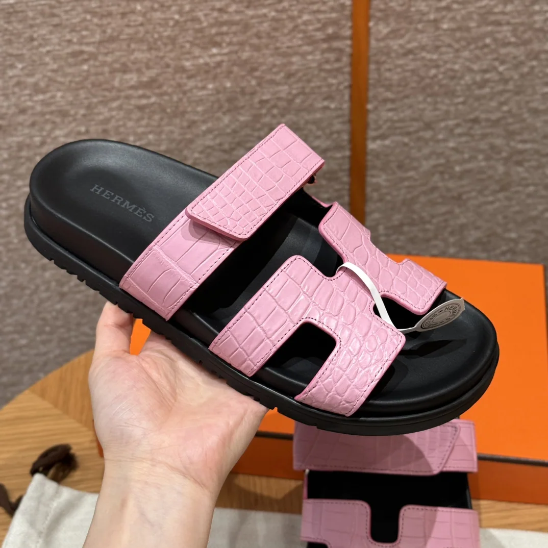 에르메스 시프레 가죽 샌들 8449 상세 이미지 5