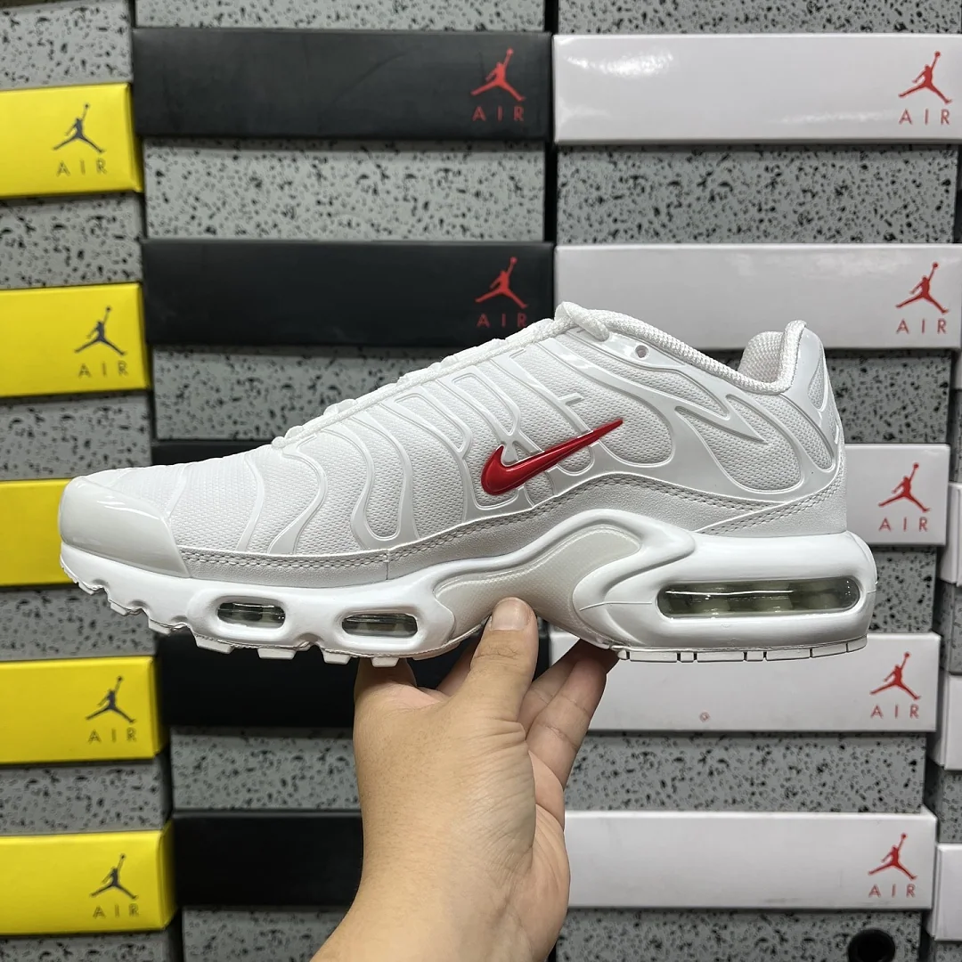나이키 [DF] 에어 맥스 플러스 DA1472-100 201695 Nike Air Max Plus Supreme White 상세 이미지 8