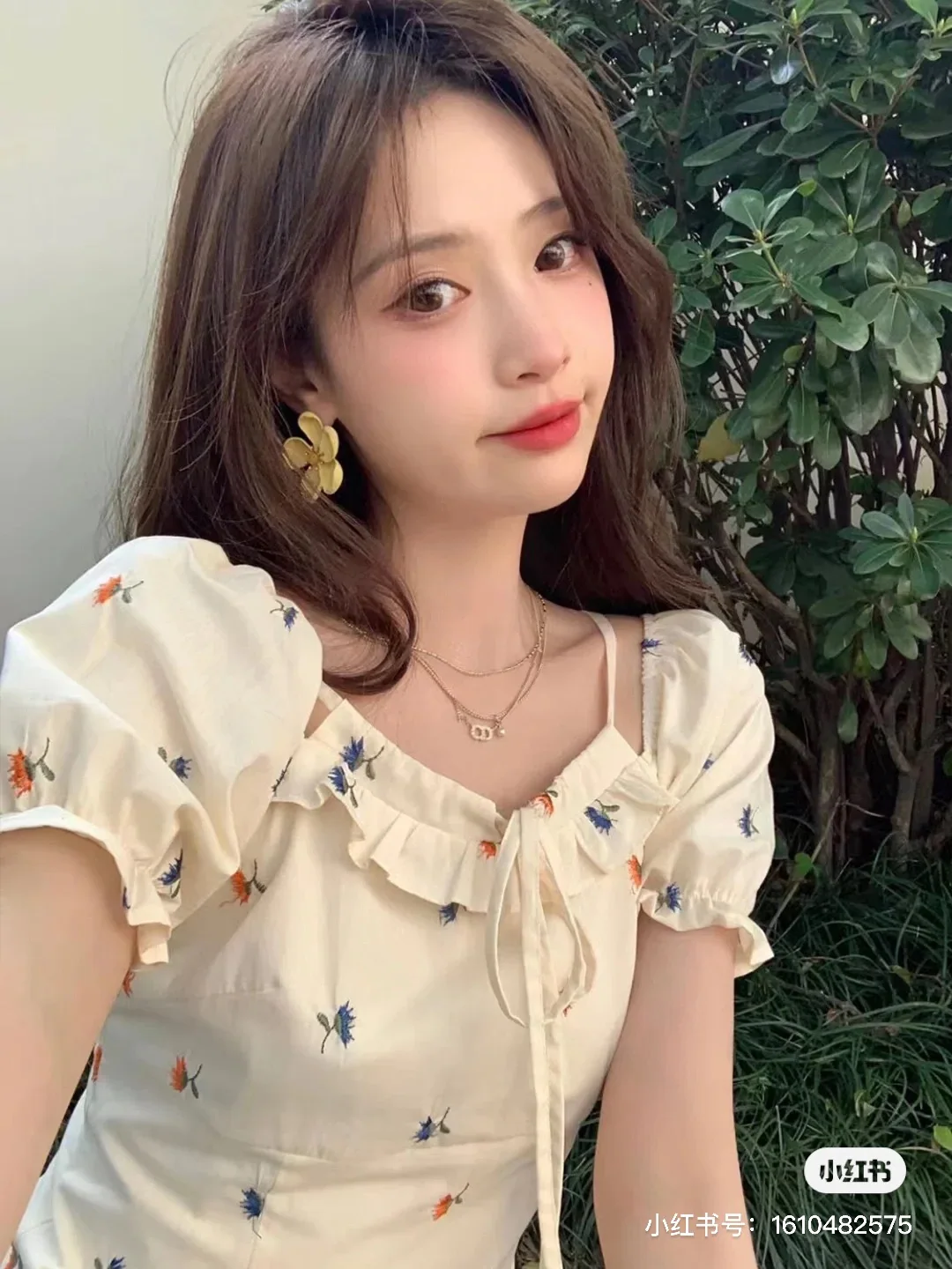 디올 멀티 엘리먼트 3 연 목걸이 상세 이미지 2