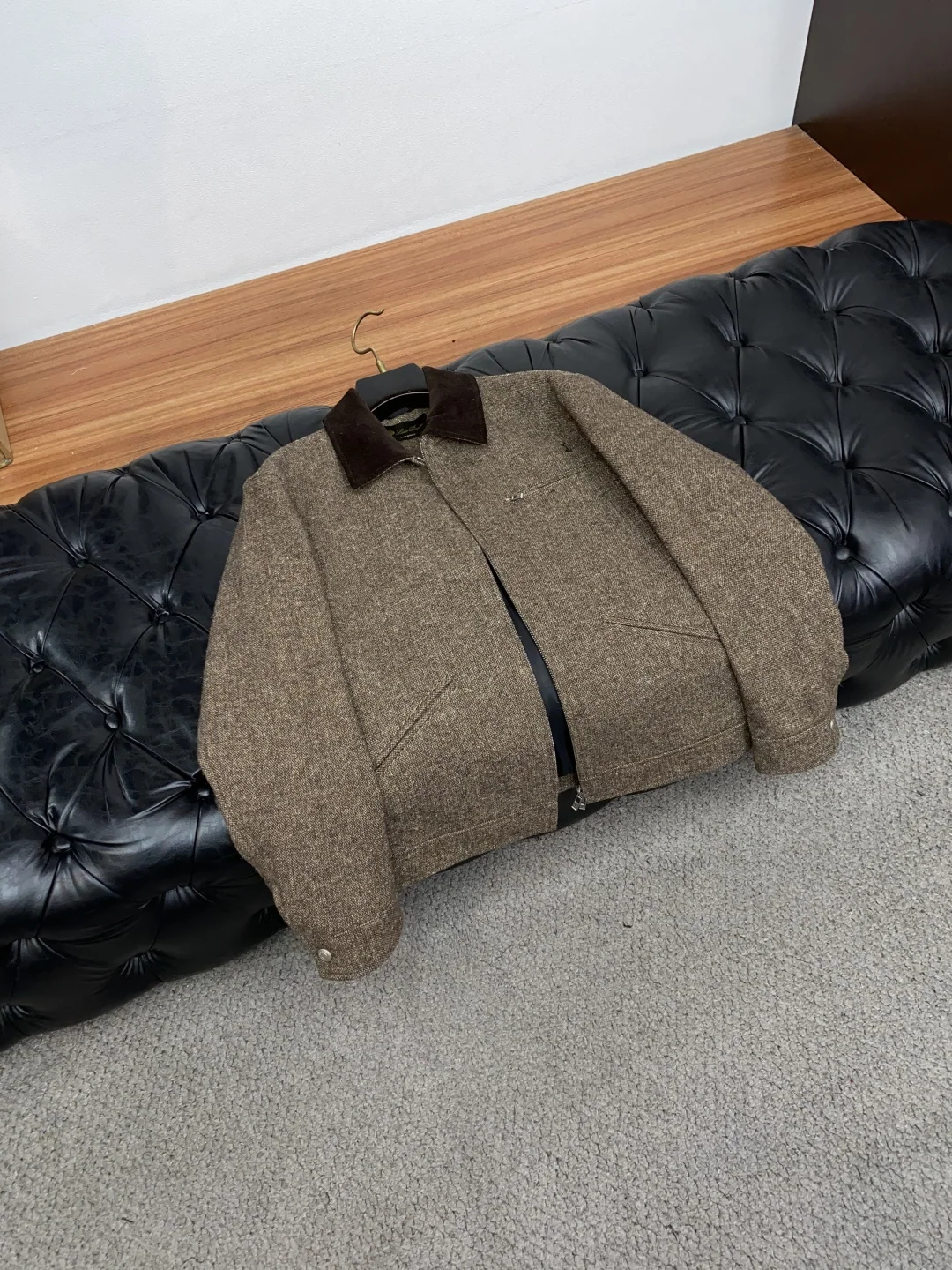 로로피아나 코튼 패딩 린넨 혼방 남성 자켓 26SS 상세 이미지 6
