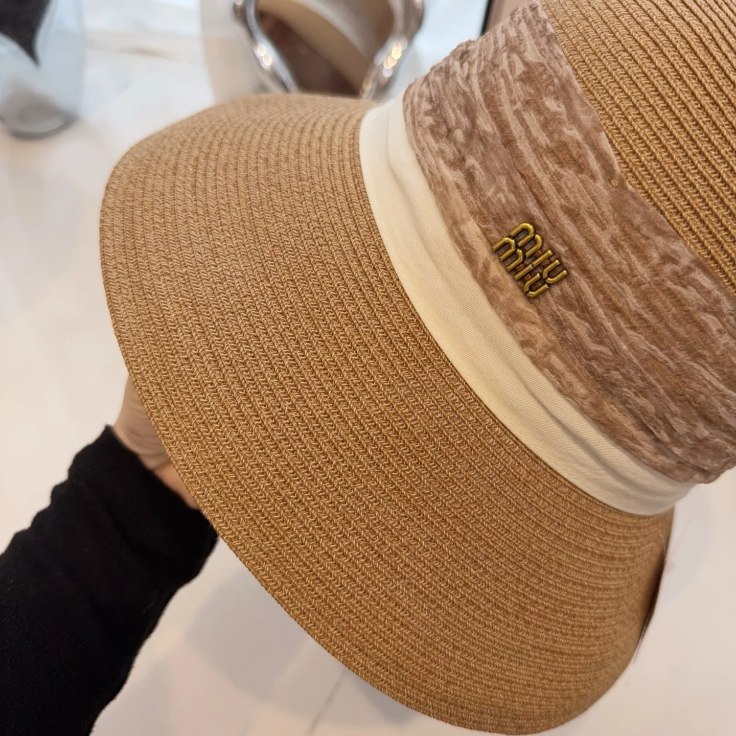 미우미우 모자 80952 Miu Miu Cap 상세 이미지 3