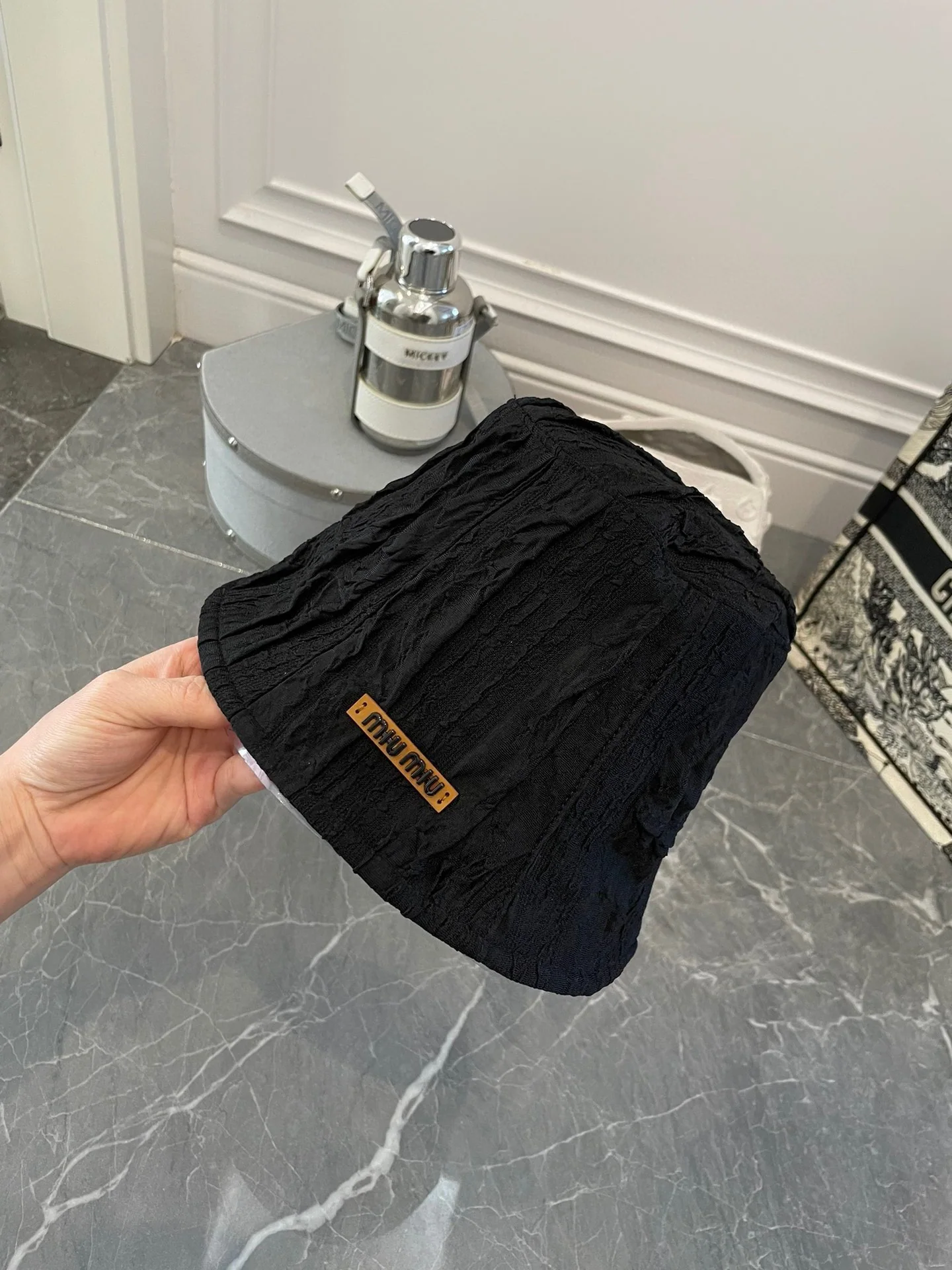 미우미우 모자 79450 Miu Miu Cap 상세 이미지 6