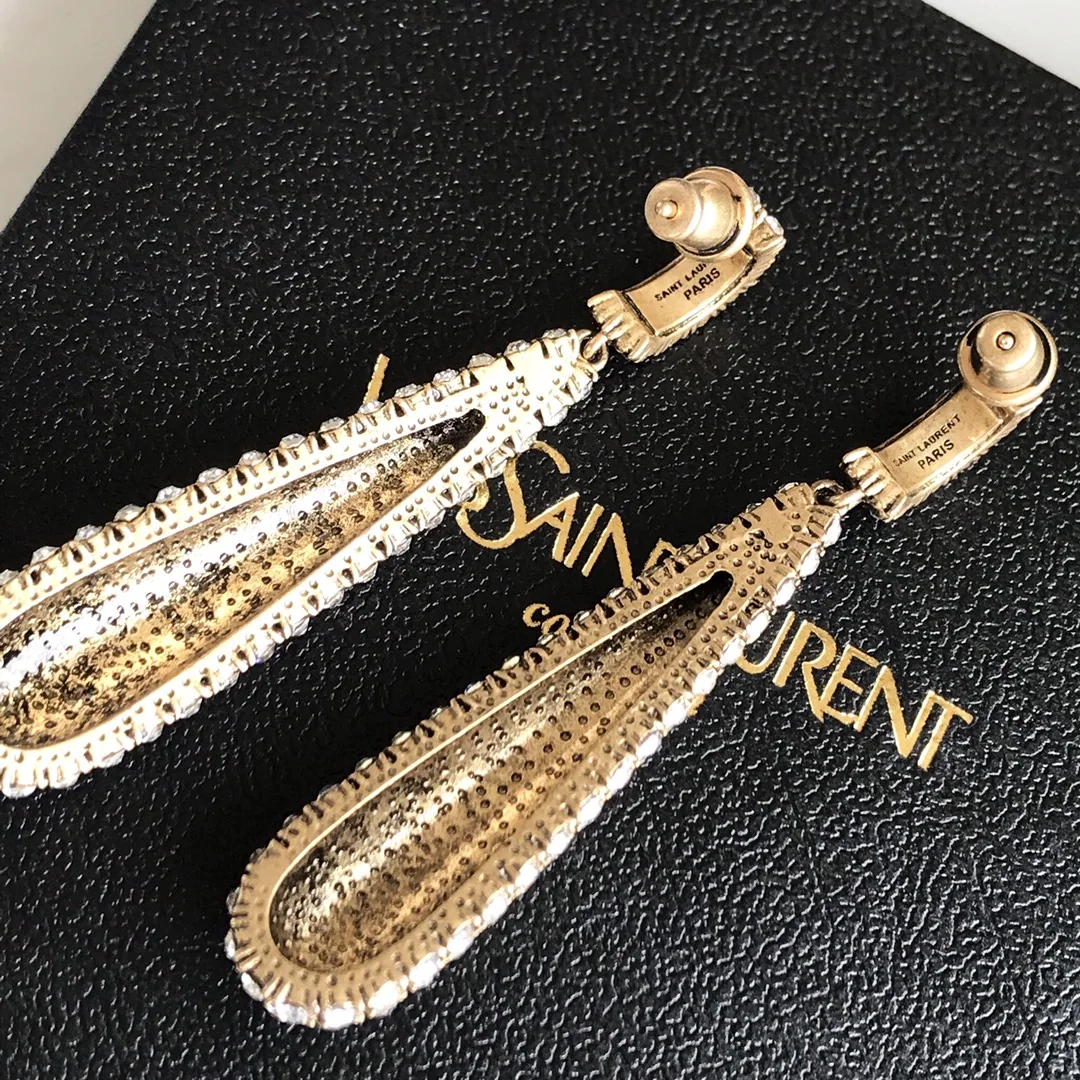 생로랑 YSL 다이아몬드 스터드 귀걸이 상세 이미지 9
