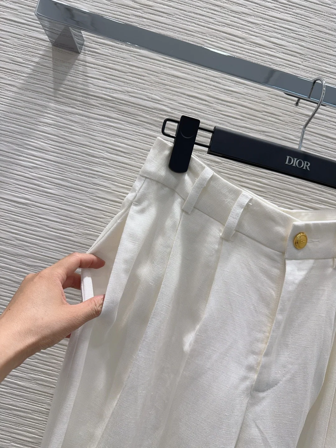 디올 린넨 여성 바지 상세 이미지 3
