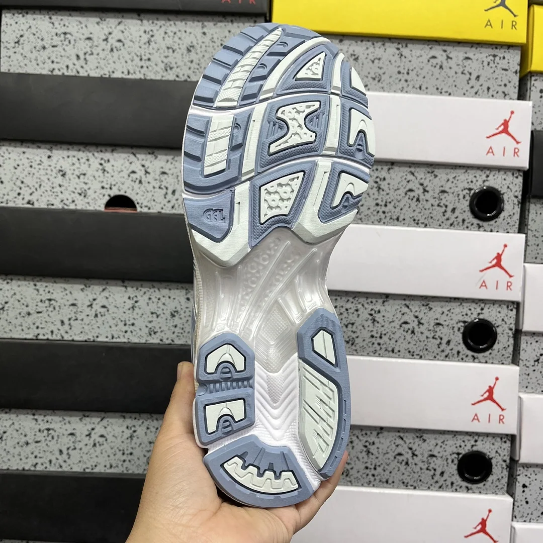 아식스 [TOP] 젤 카야노 14 1203A537-115 200332 Asics Gel-Kayano 14 White Light Navy 상세 이미지 5