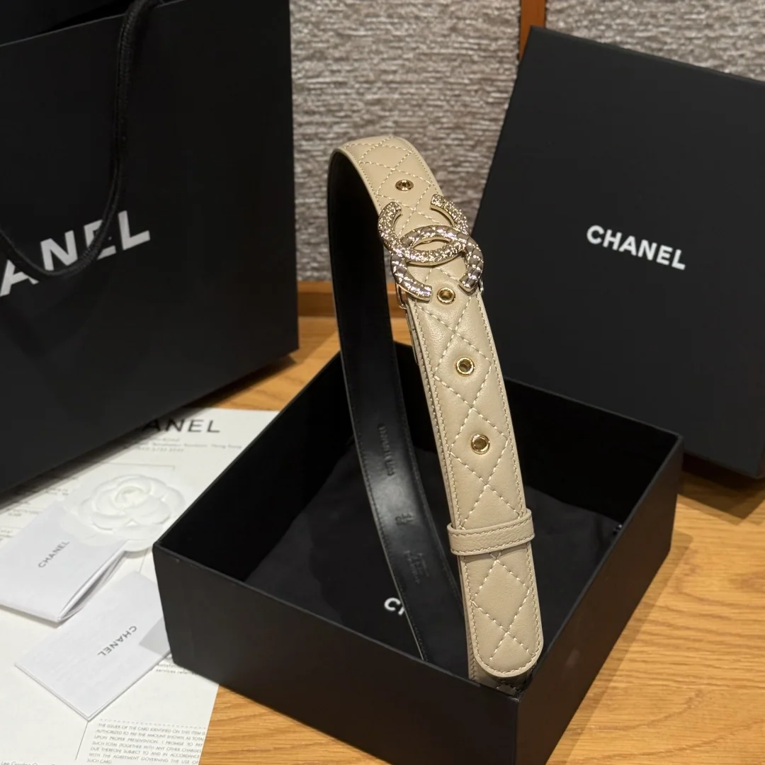 샤넬 램스킨 더블 C 메탈 벨트 상세 이미지 4