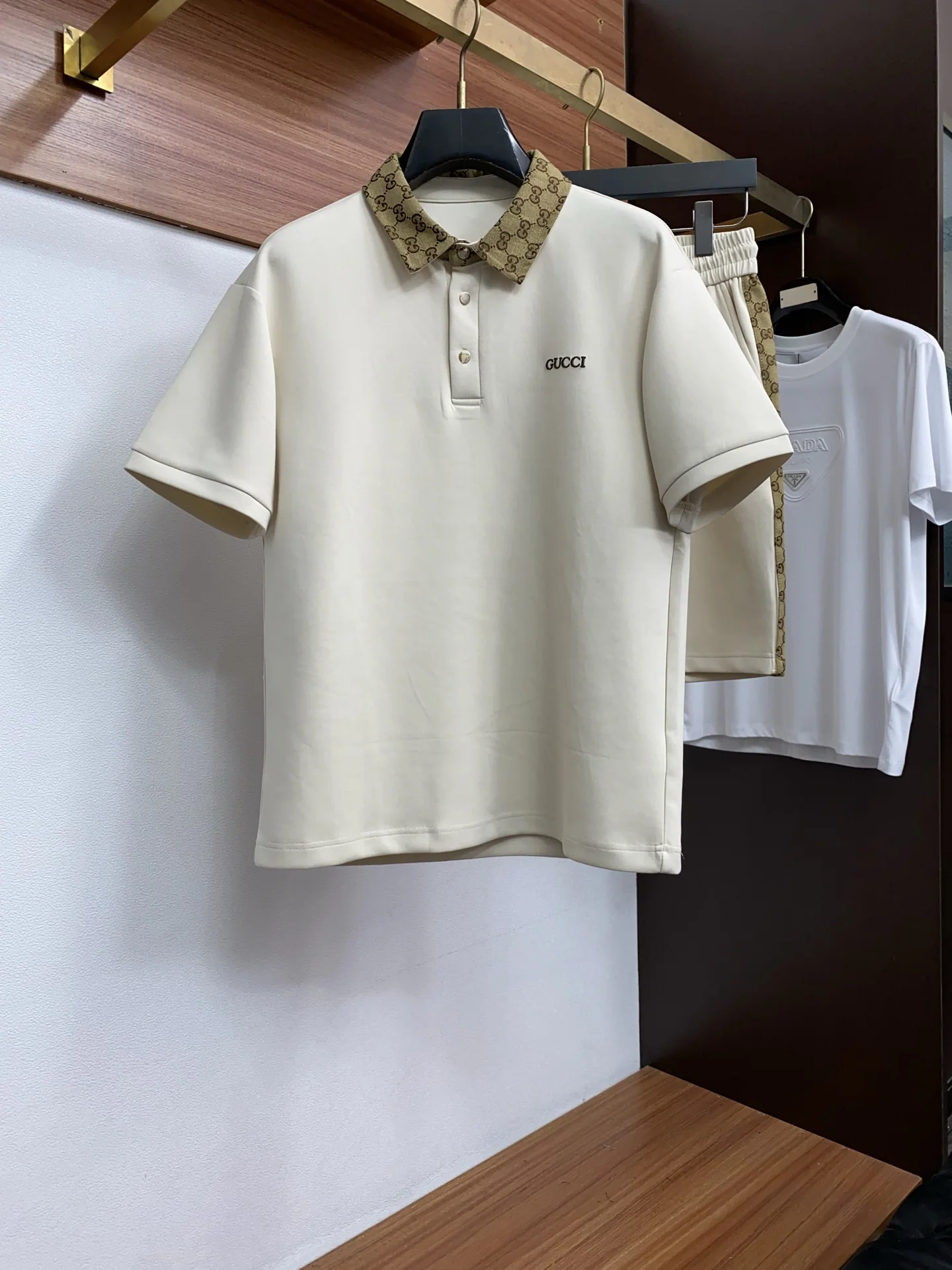 구찌 남성 코튼 반팔 티셔츠 156563