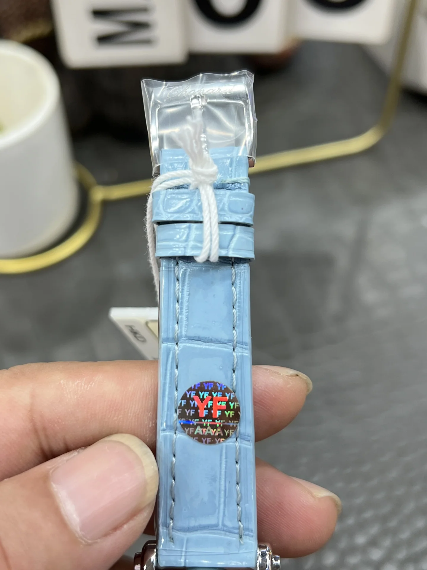 쇼파드 해피 다이아몬드 YF 공장 시걸 2892 오토매틱 여성 시계 레플리카 45065 Chopard 상세 이미지 8