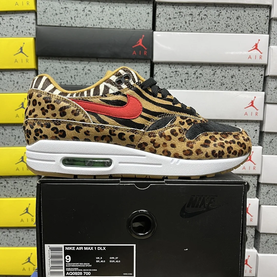 나이키 [OWF] 에어 맥스 1 AQ0928-700 201682 Nike Air Max 1 Atmos Animal Pack 2.0