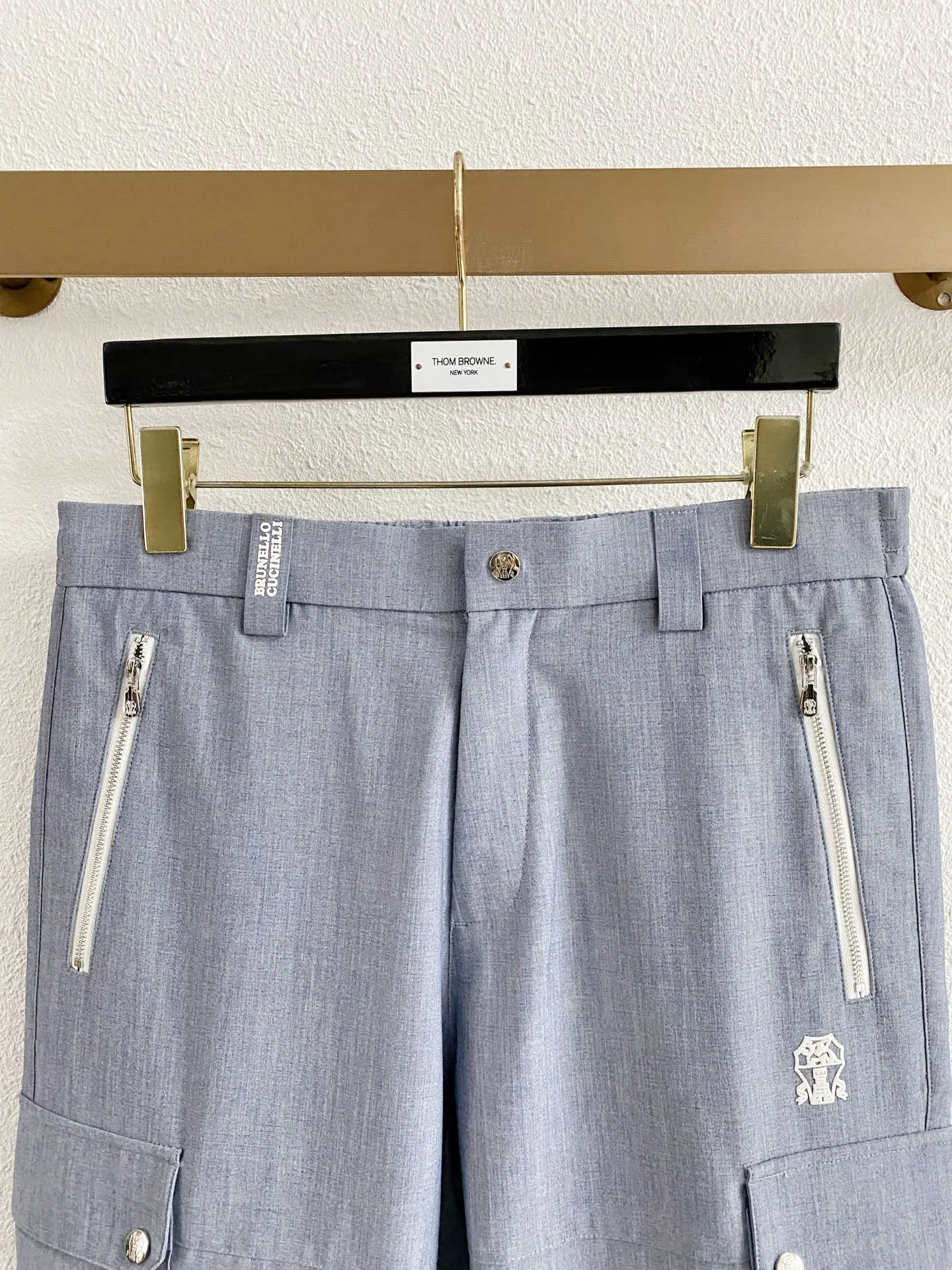 브루넬로쿠치넬리 남성 린넨 바지 상세 이미지 2