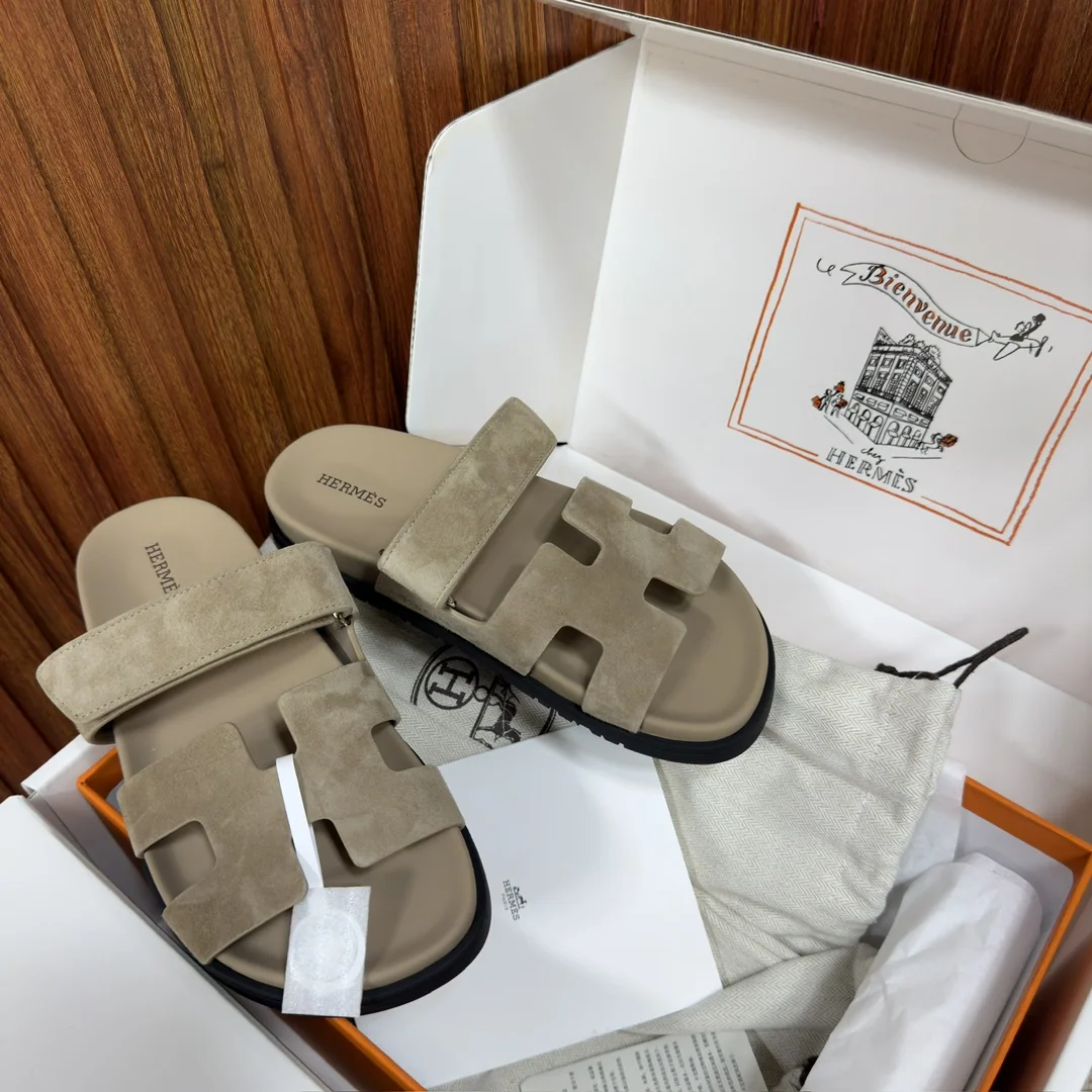 에르메스 시프레 스위프트 가죽 고트스킨 샌달 상세 이미지 3