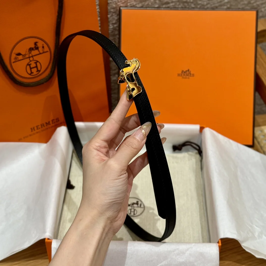 에르메스 그르낭 양면 송아지가죽 벨트 상세 이미지 5