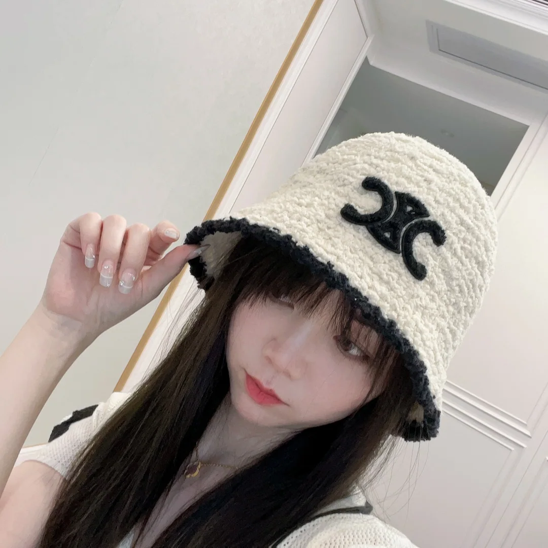 셀린느 램울 버킷햇 모자 상세 이미지 1